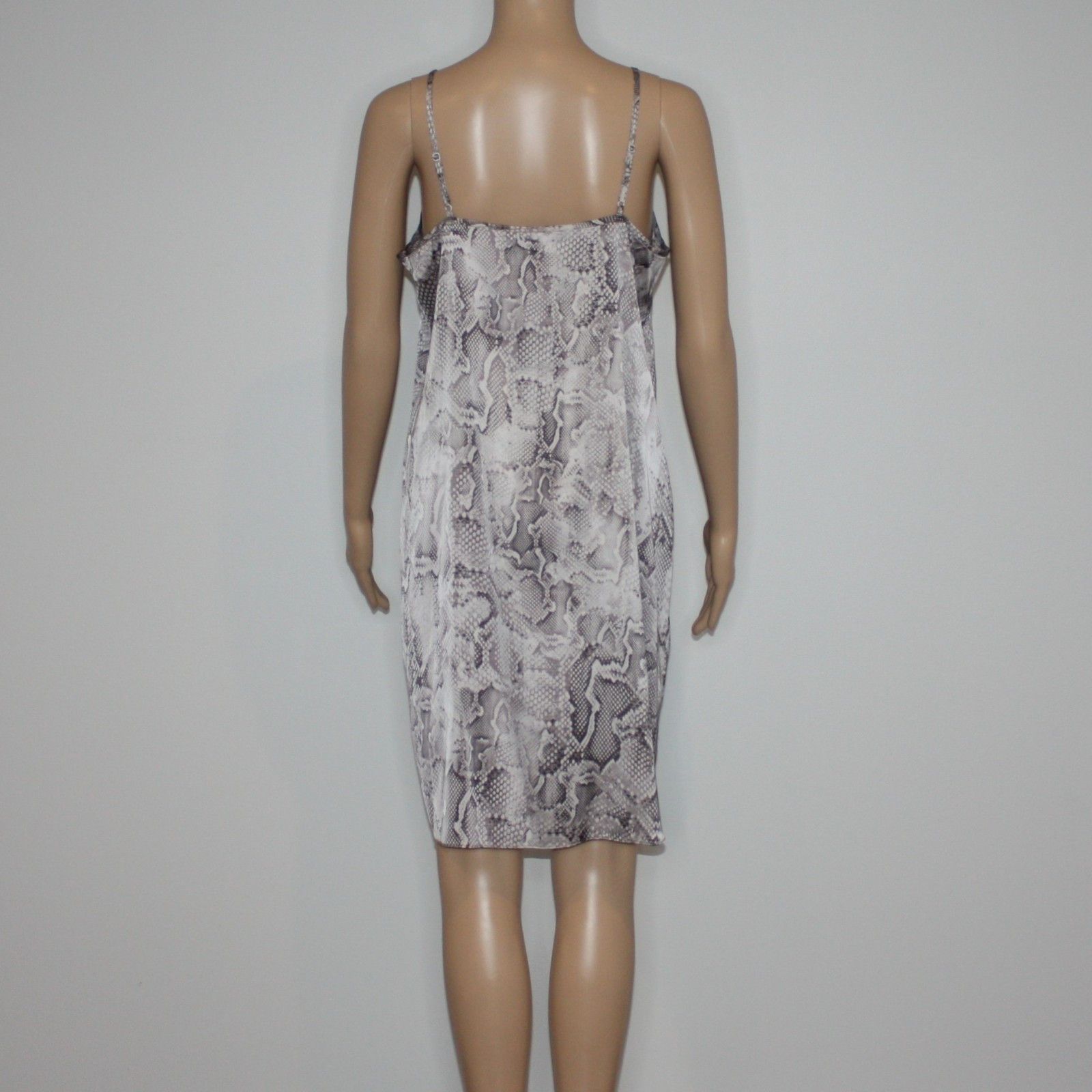 White House Black Market Snake Print Hi-low Wrap Dress in size US 8 Size M / US 6-8 / IT 42-44 - 6 Thumbnail