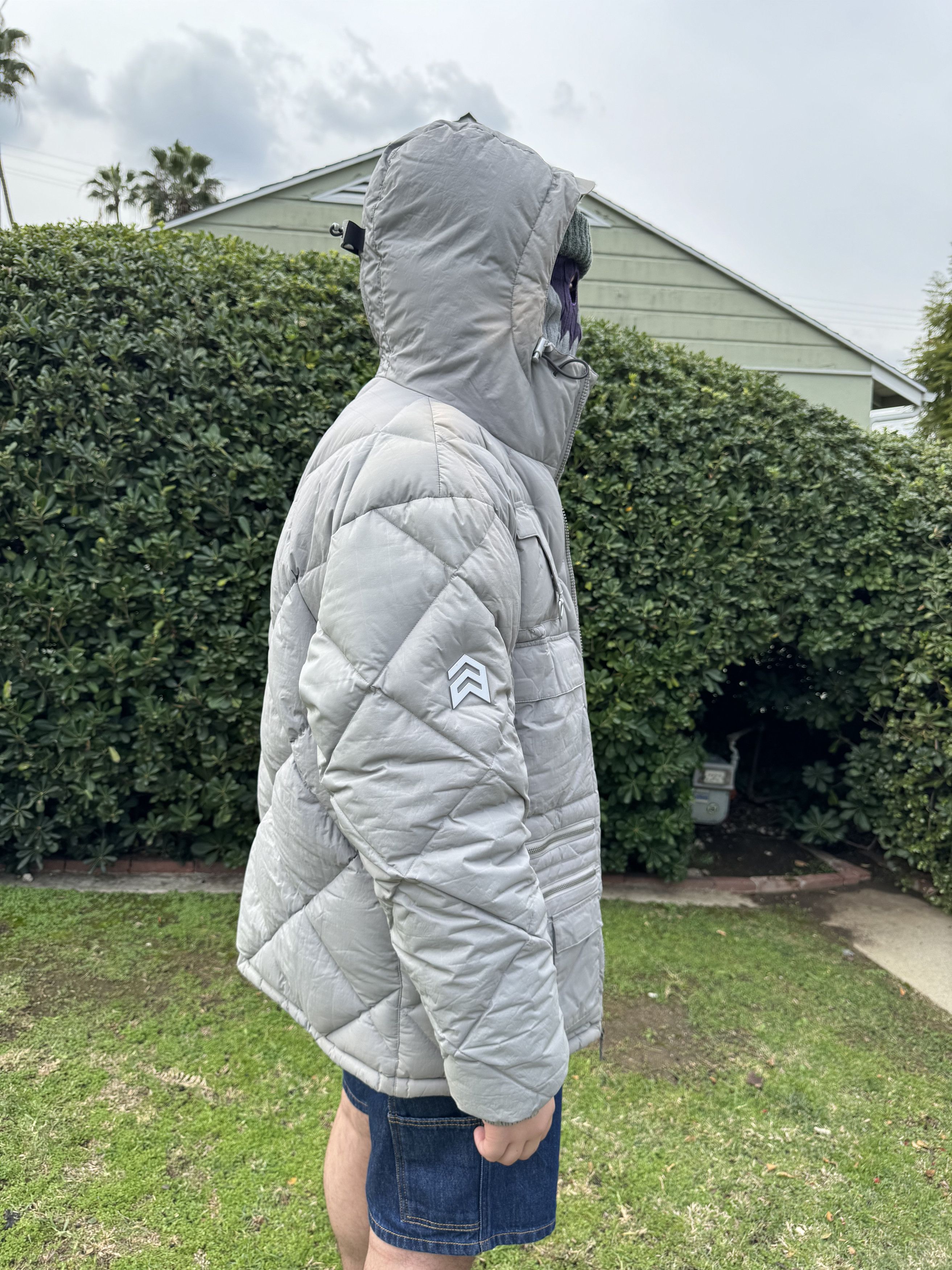 Analog Diamond Stitch Multi-Pocket Puffer Jacket Size US L / EU 52-54 / 3 - 4 Thumbnail