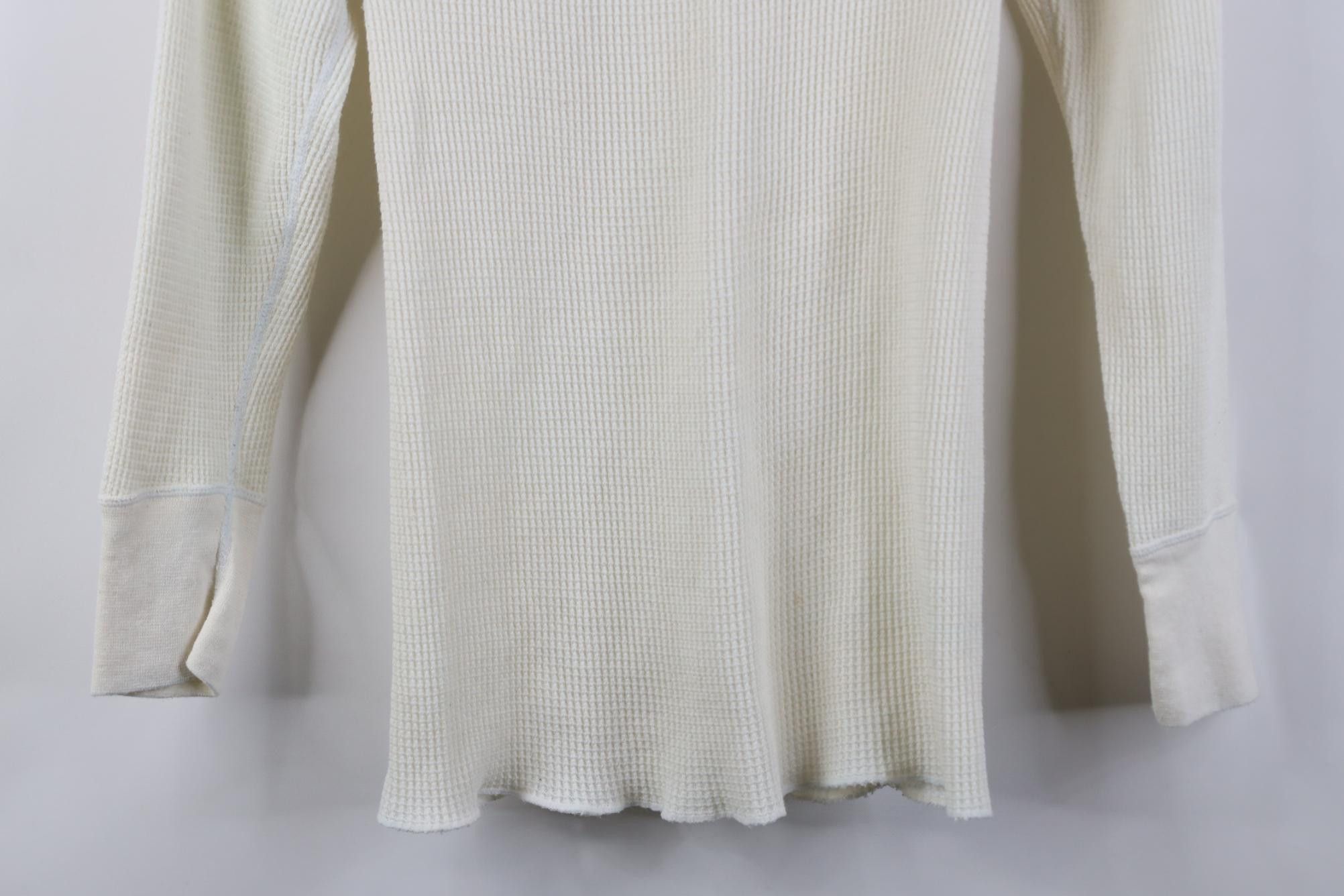 Vintage Vintage 70s Streetwear Waffle Knit Long Sleeve T-Shirt USA Size US M / EU 48-50 / 2 - 3 Thumbnail