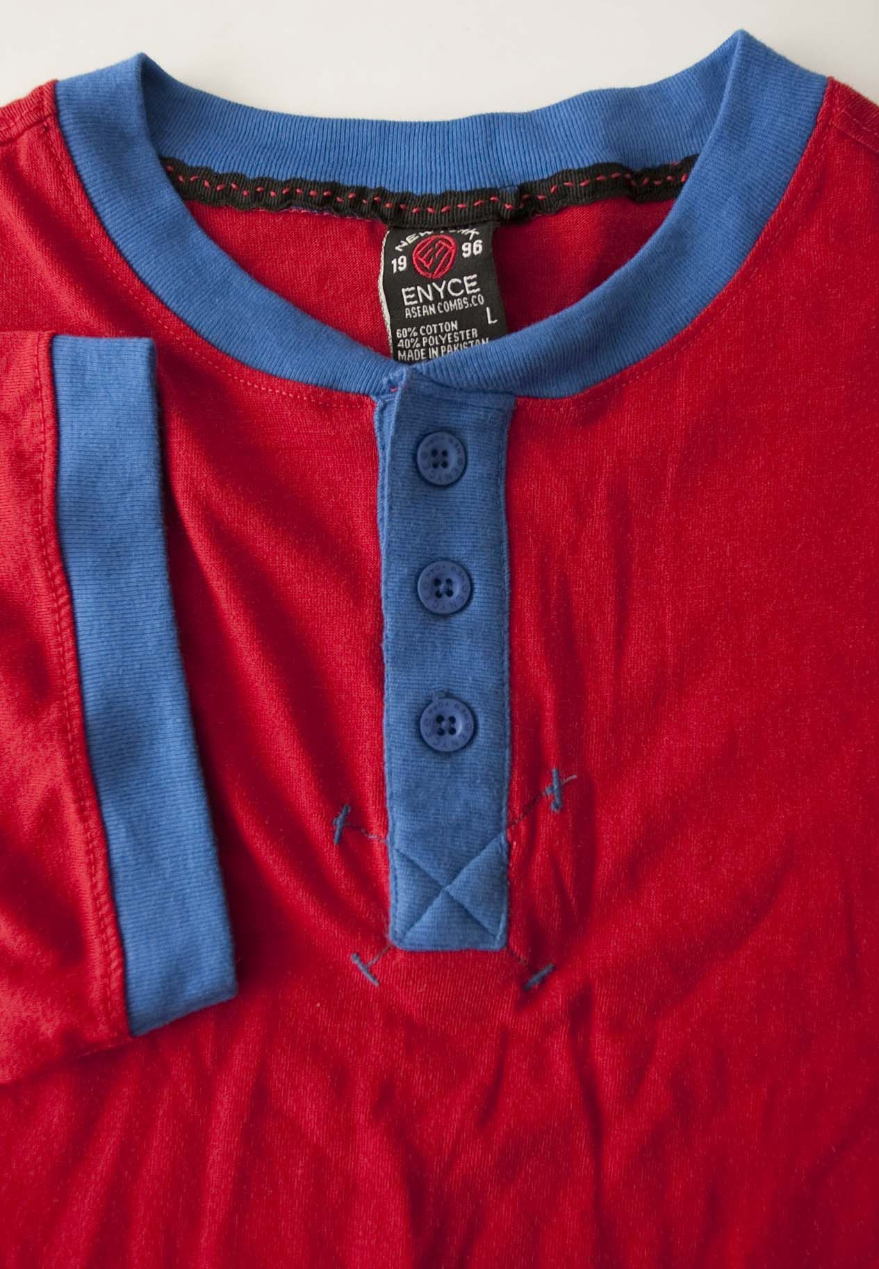 Enyce Enyce Polo Size L With Pocket Red Size US L / EU 52-54 / 3 - 2 Thumbnail