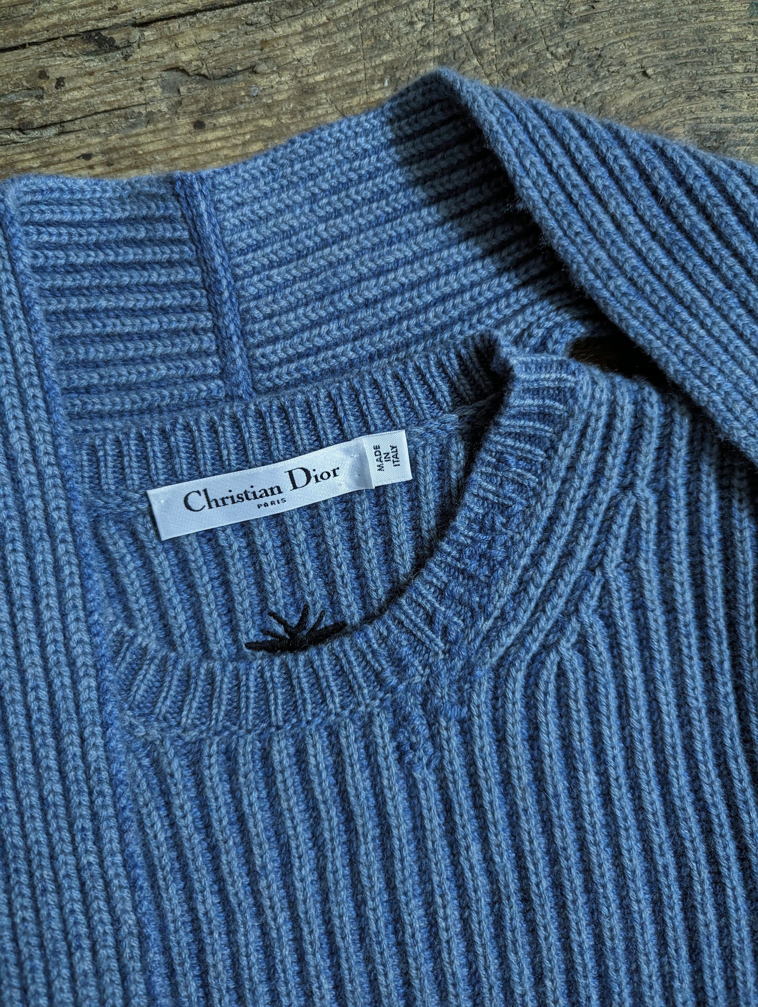 Dior Fall 2019 Christian Dior Bondage Neck Knitted Sweater Size S / US 4 / IT 40 - 7 Thumbnail