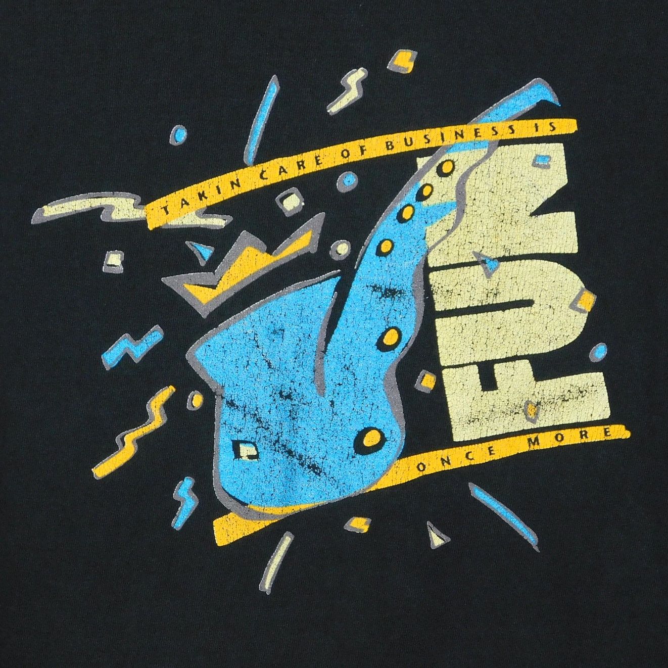 Fruit Of The Loom Vintage ESPN Business Times T Shirt Size XL 80s 90s Size US XL / EU 56 / 4 - 8 Thumbnail