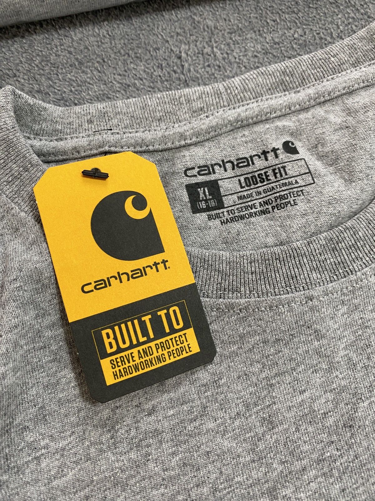 Carhartt Vintage Carhartt t shirt brown logo Y2k japanese style Size US XL / EU 56 / 4 - 8 Thumbnail