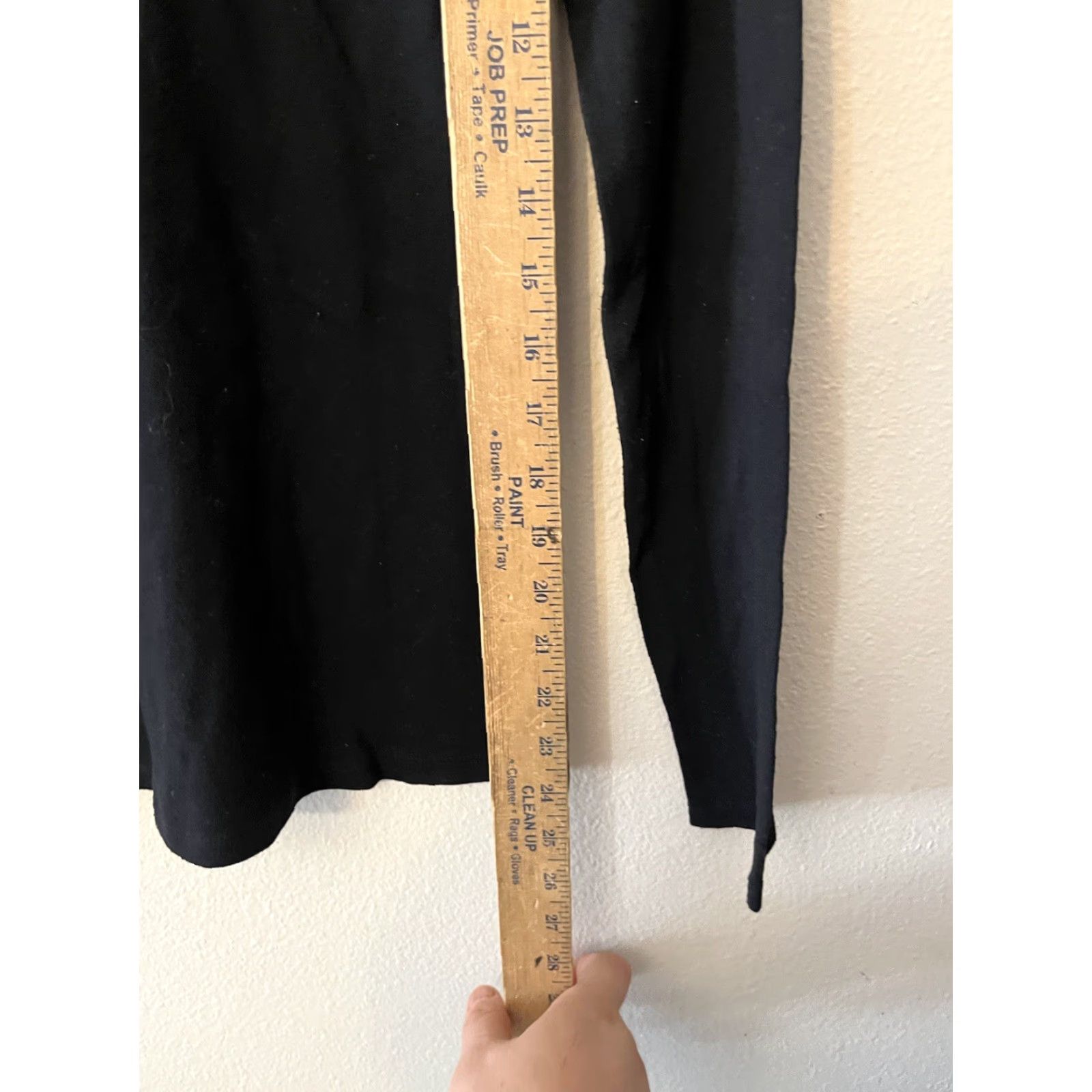 Old Navy Old Navy Black Long Sleeve Round Neck Top Shirt S Women Basic Slim 100% Cotton Vintage No? Size S / US 4 / IT 40 - 4 Thumbnail