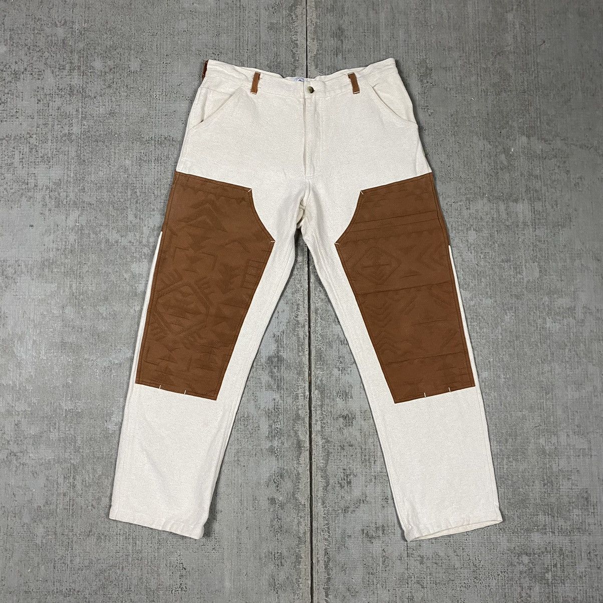 image of 18 East Double Knee Pants in Brown, Men's (Size 31)