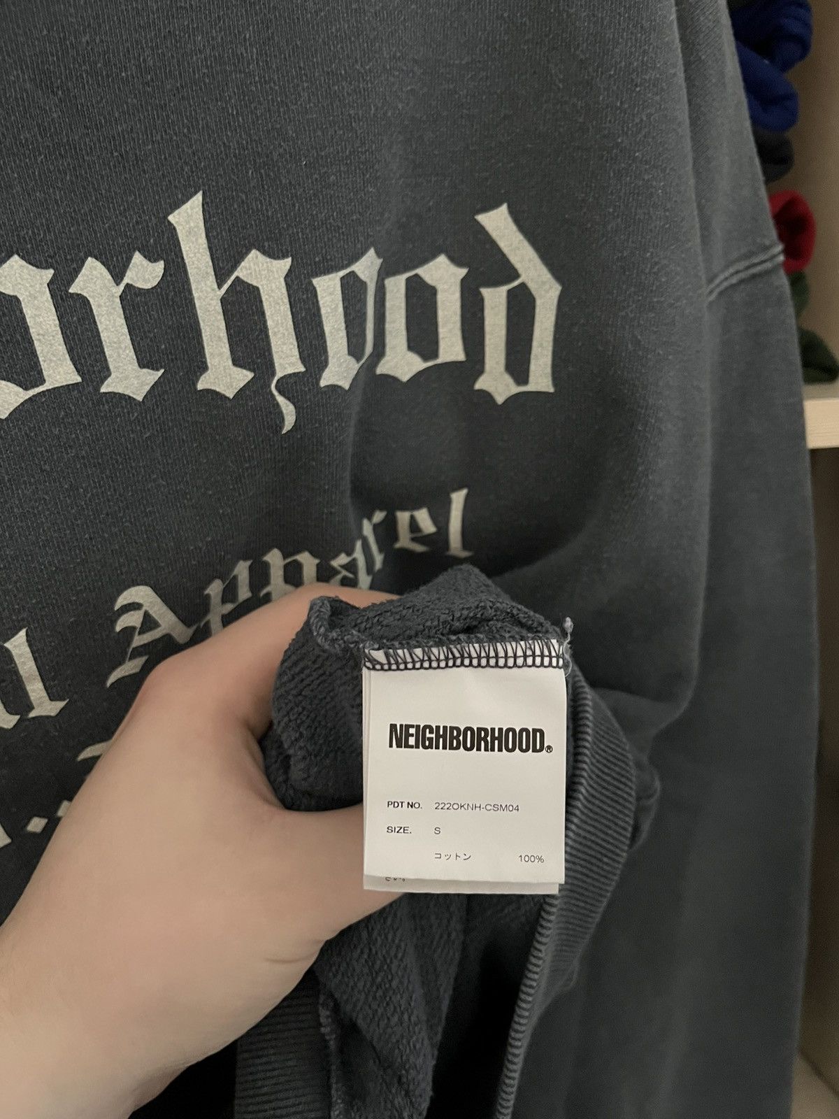 Neighborhood Rare Neighborhood Washed Hoodie y2K Size US S / EU 44-46 / 1 - 6 Thumbnail