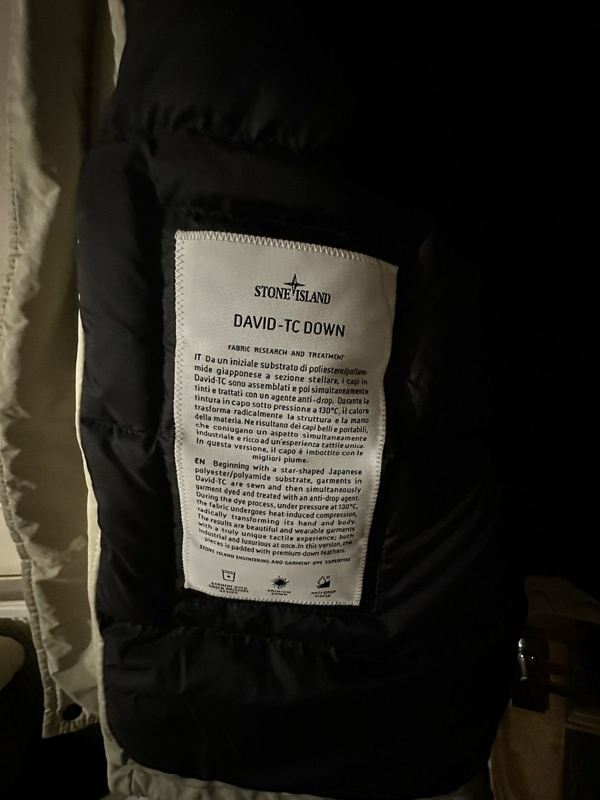 Stone Island Stone Island David TC Down Jacket Size L Brand New Size US L / EU 52-54 / 3 - 5 Thumbnail