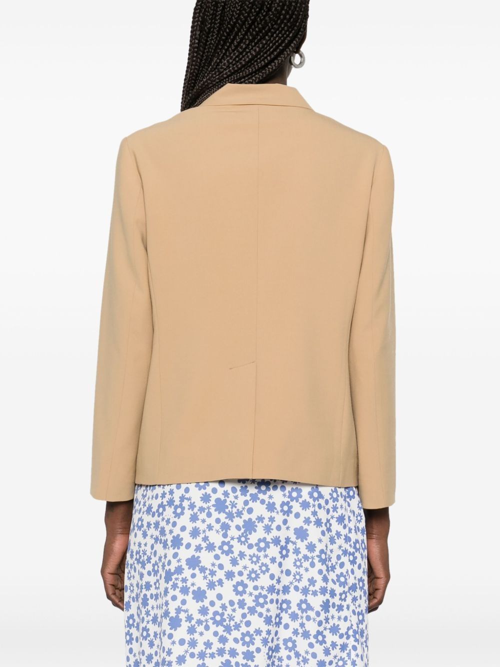 Marni o1f1d3z0525 Single-Breasted Blazer in Beige Size US L / EU 52-54 / 3 - 4 Thumbnail