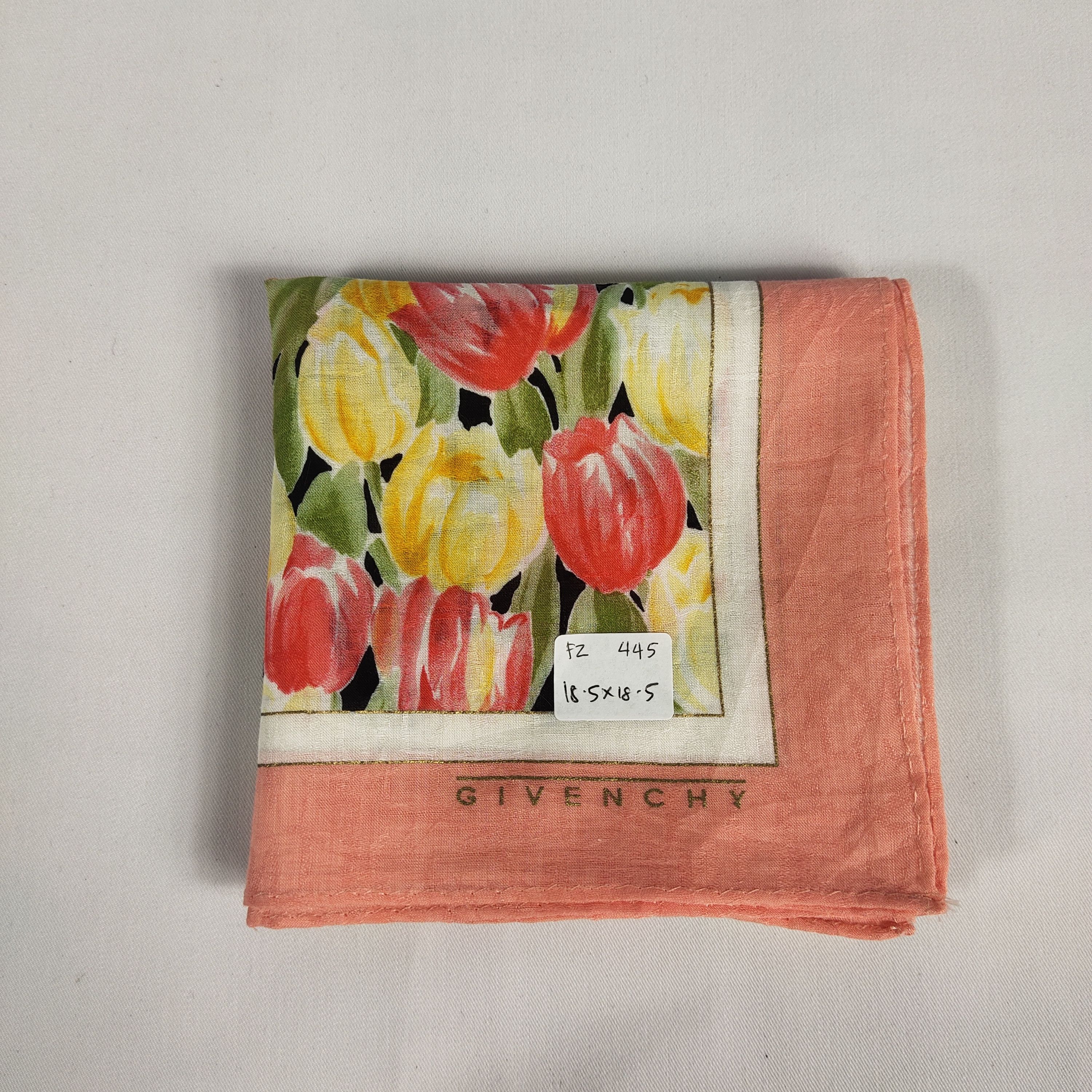 Vintage Givenchy Handkerchief / Neckerchief / Bandana FZ445 Size ONE SIZE - 2 Thumbnail