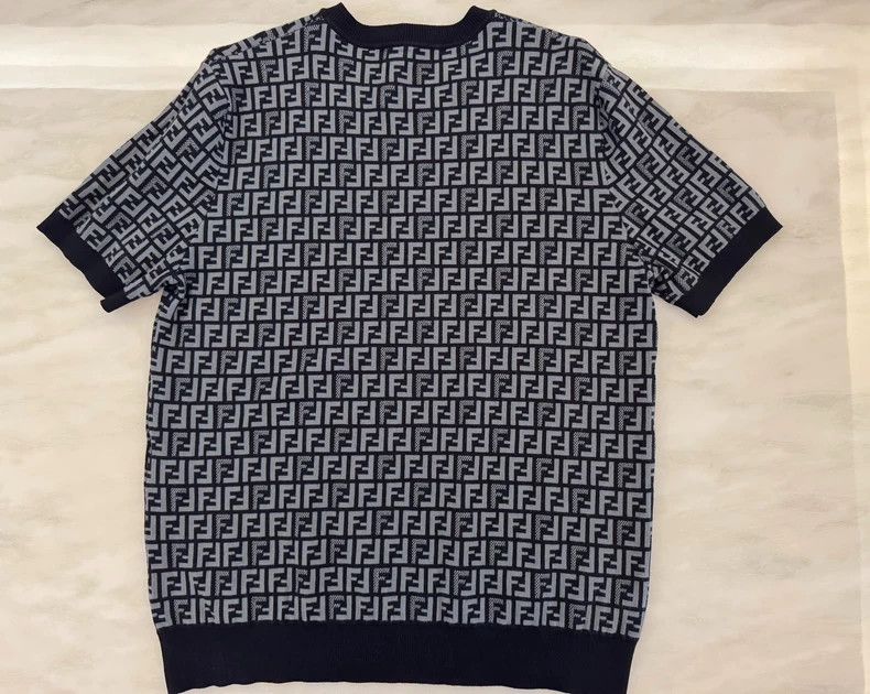 Fendi Fendi Men's logo printed knitwear Size US L / EU 52-54 / 3 - 5 Thumbnail