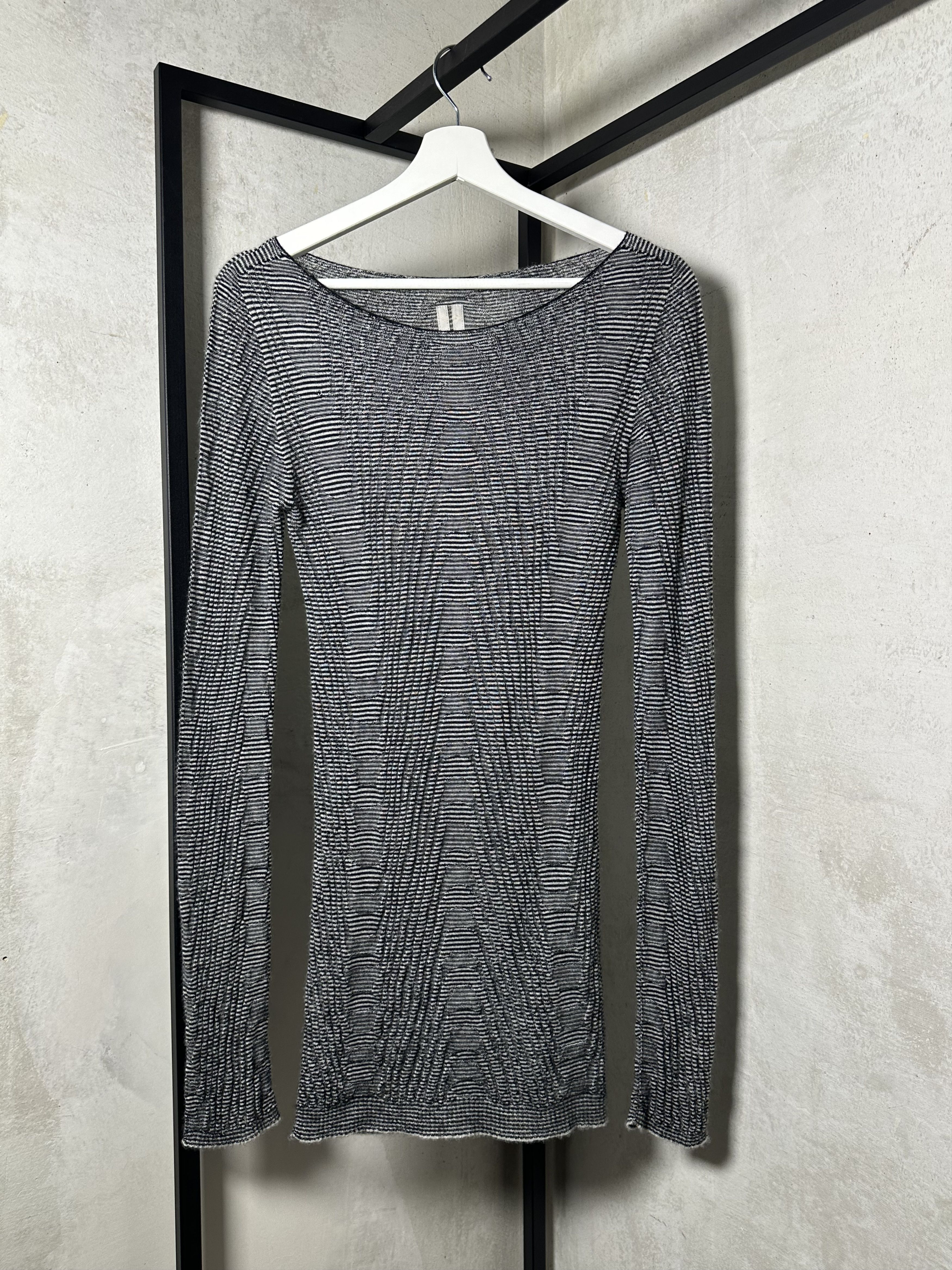 Rick Owens Rick Owens Viscious Knit Cashmere Longsleeve Top Size US S / EU 44-46 / 1 - 1 Thumbnail