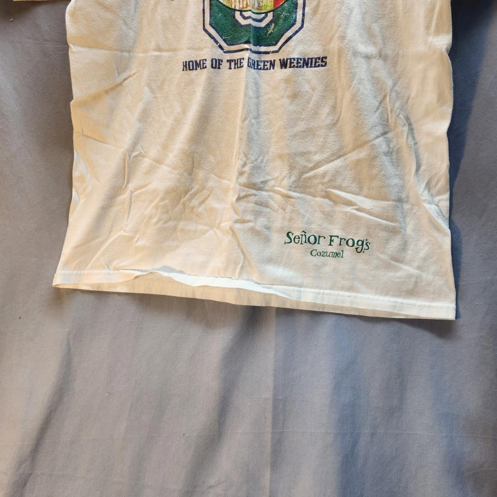Designer Vintage Senor Frogs Pisson U Tshirt Size Large Size US L / EU 52-54 / 3 - 3 Thumbnail