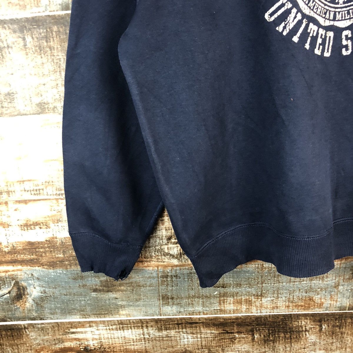Japanese Brand Over Head usa Dark Blue Sweatshirt #A1918 Size US M / EU 48-50 / 2 - 7 Thumbnail