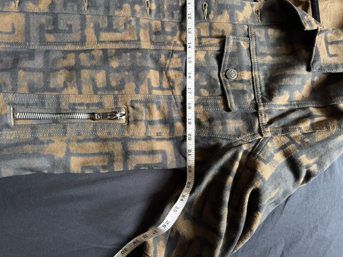 Balmain Balmain Rare Monogram Distressed Denim Jacket Size US M / EU 48-50 / 2 - 11 Thumbnail
