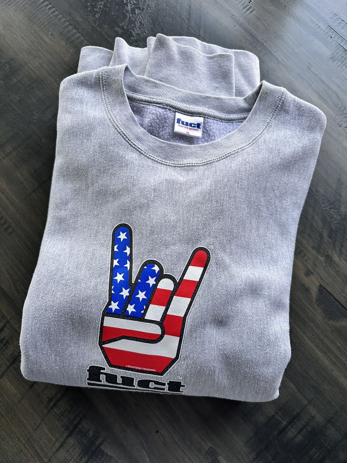 FUCT FUCT America Crewneck XL Size US XL / EU 56 / 4 - 3 Thumbnail
