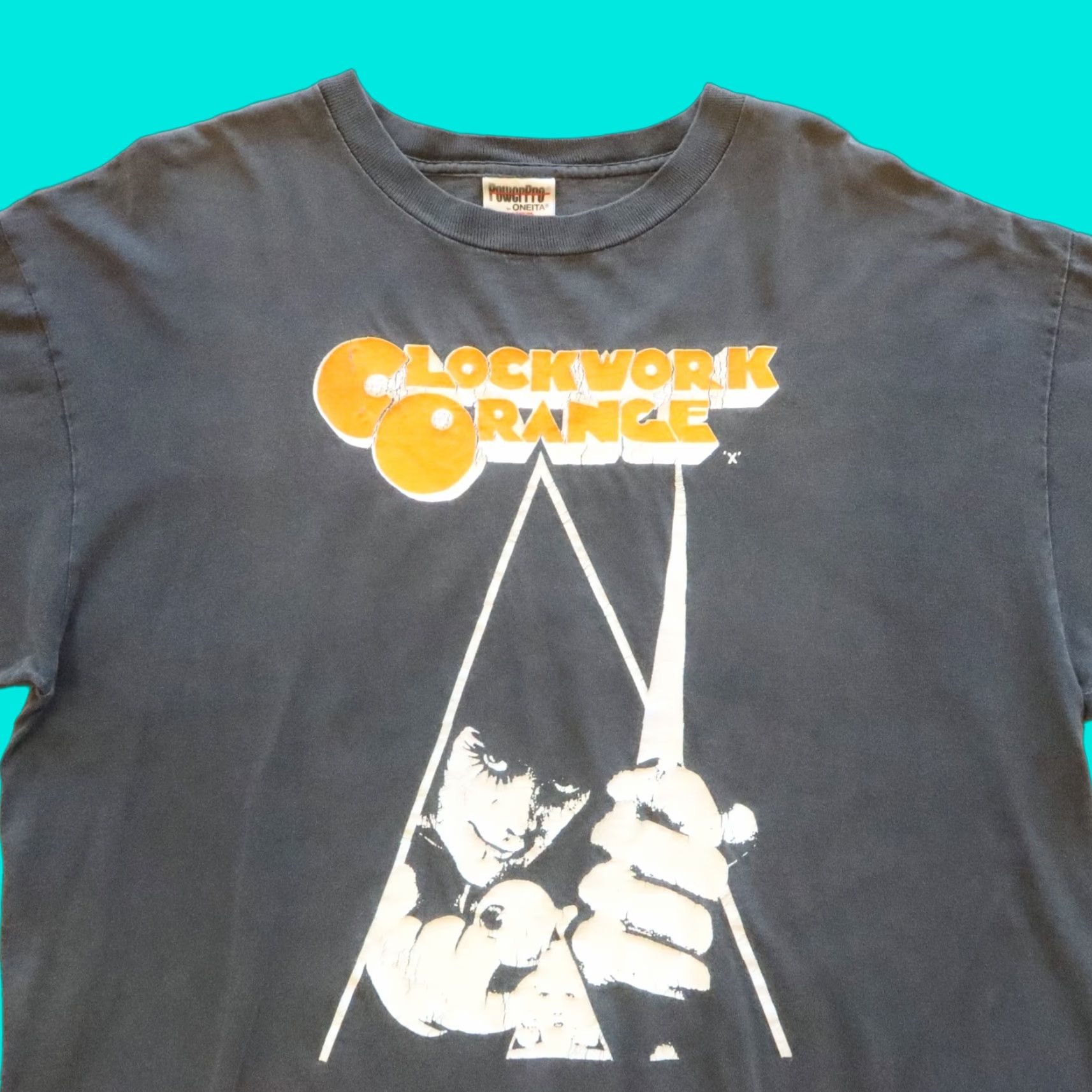 VINTAGE A Clockwork Orange Movie Tshirt Nike Size XL