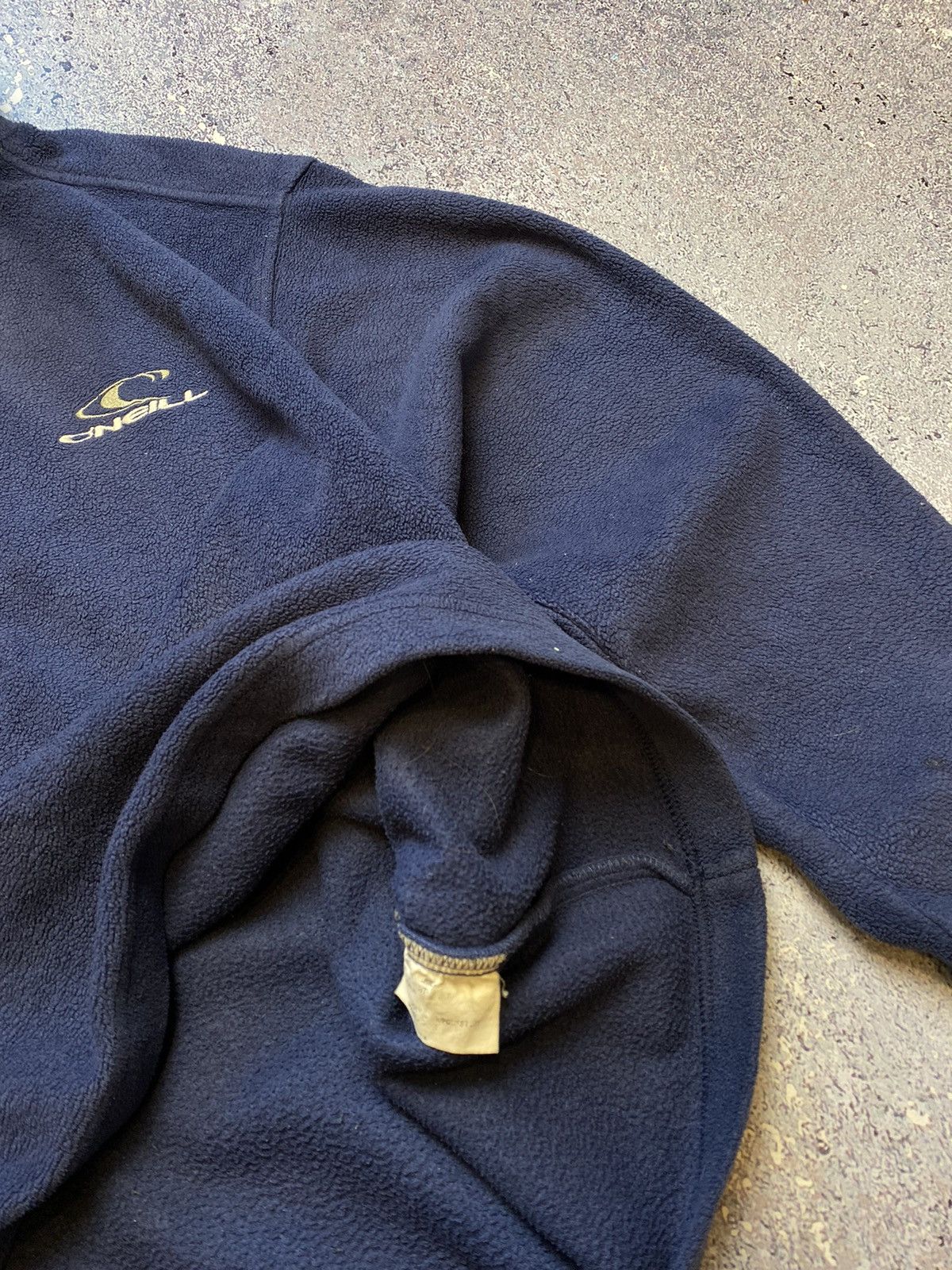 O'Neill × Vintage 💥CRAZY SURF STYLE ONEILL BIG LOGO FLEECE Size US L / EU 52-54 / 3 - 19 Thumbnail