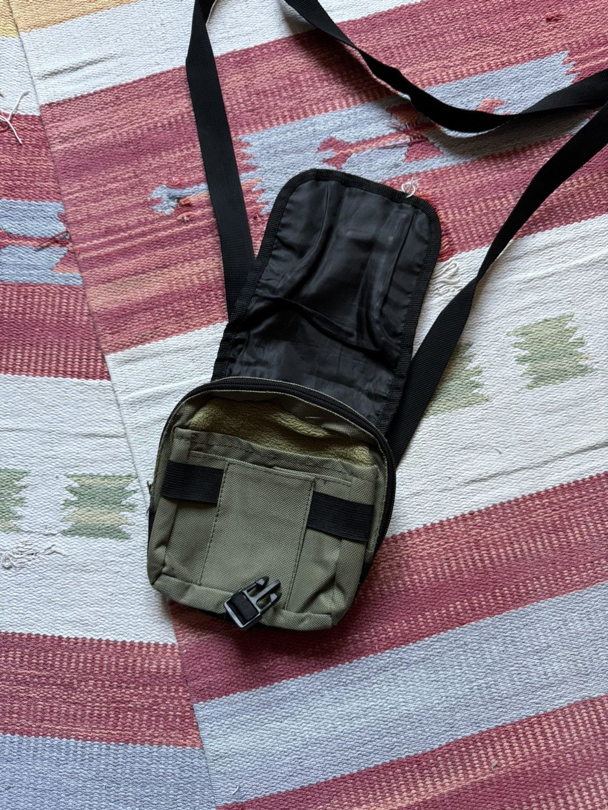 Diesel Vintage 90’s Diesel Mini y2k Military Khaki Shoulder Bag Size ONE SIZE - 4 Thumbnail