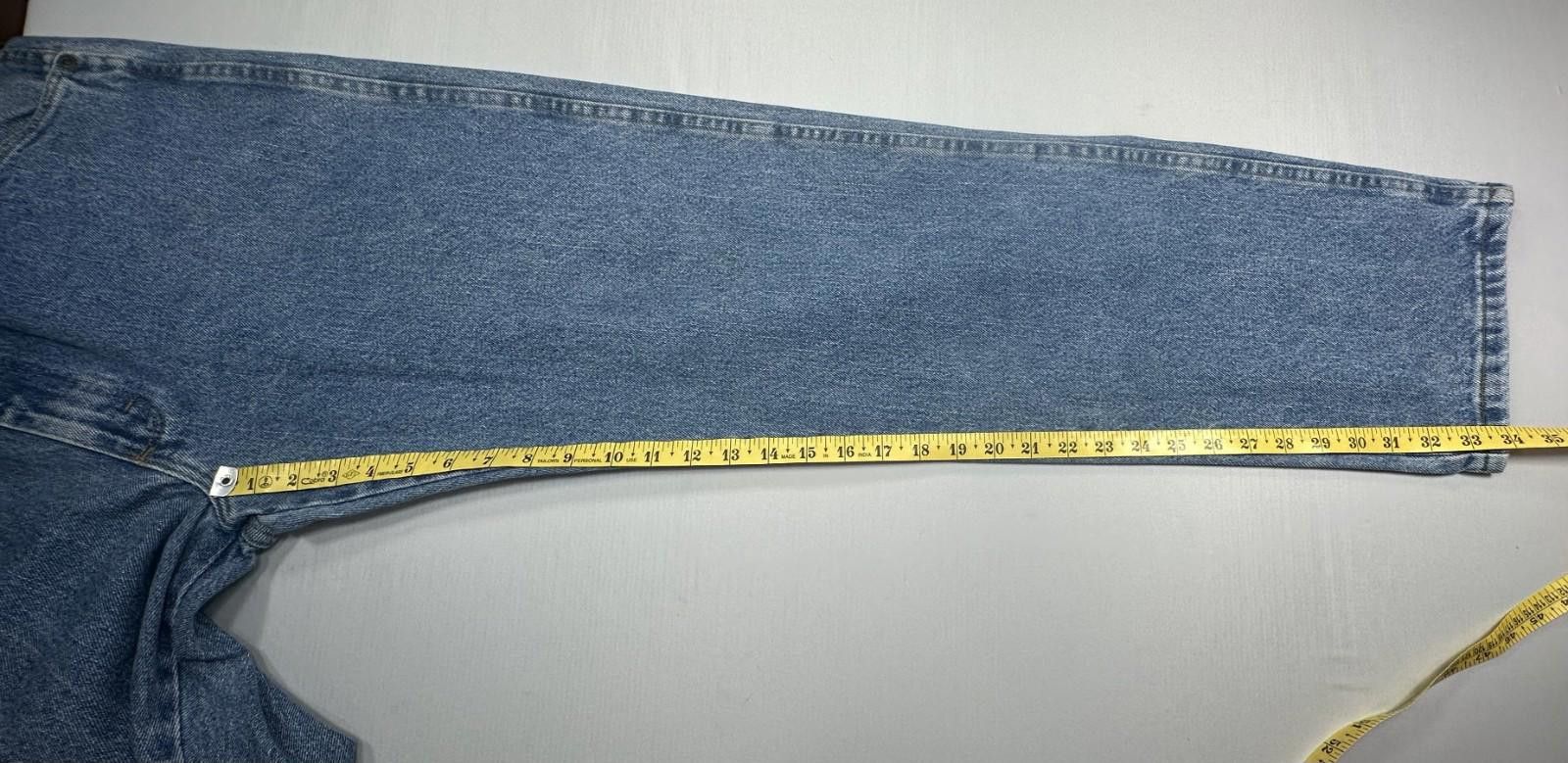 Wrangler Wrangler Straight Leg Denim Jeans Blue Men's 36/34 Size US 36 / EU 52 - 5 Thumbnail