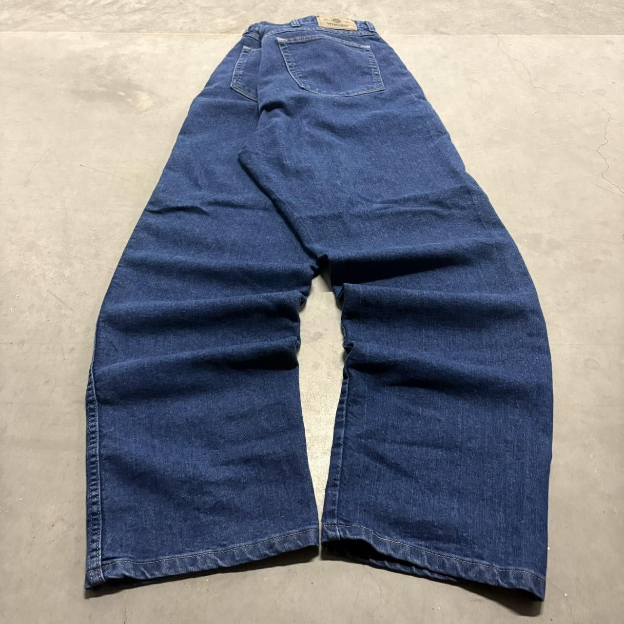Vintage Crazy Vintage Y2K/2000s Baggy Workwear Style Dark Wash Denim Jeans! Size US 40 / EU 56 - 6 Thumbnail