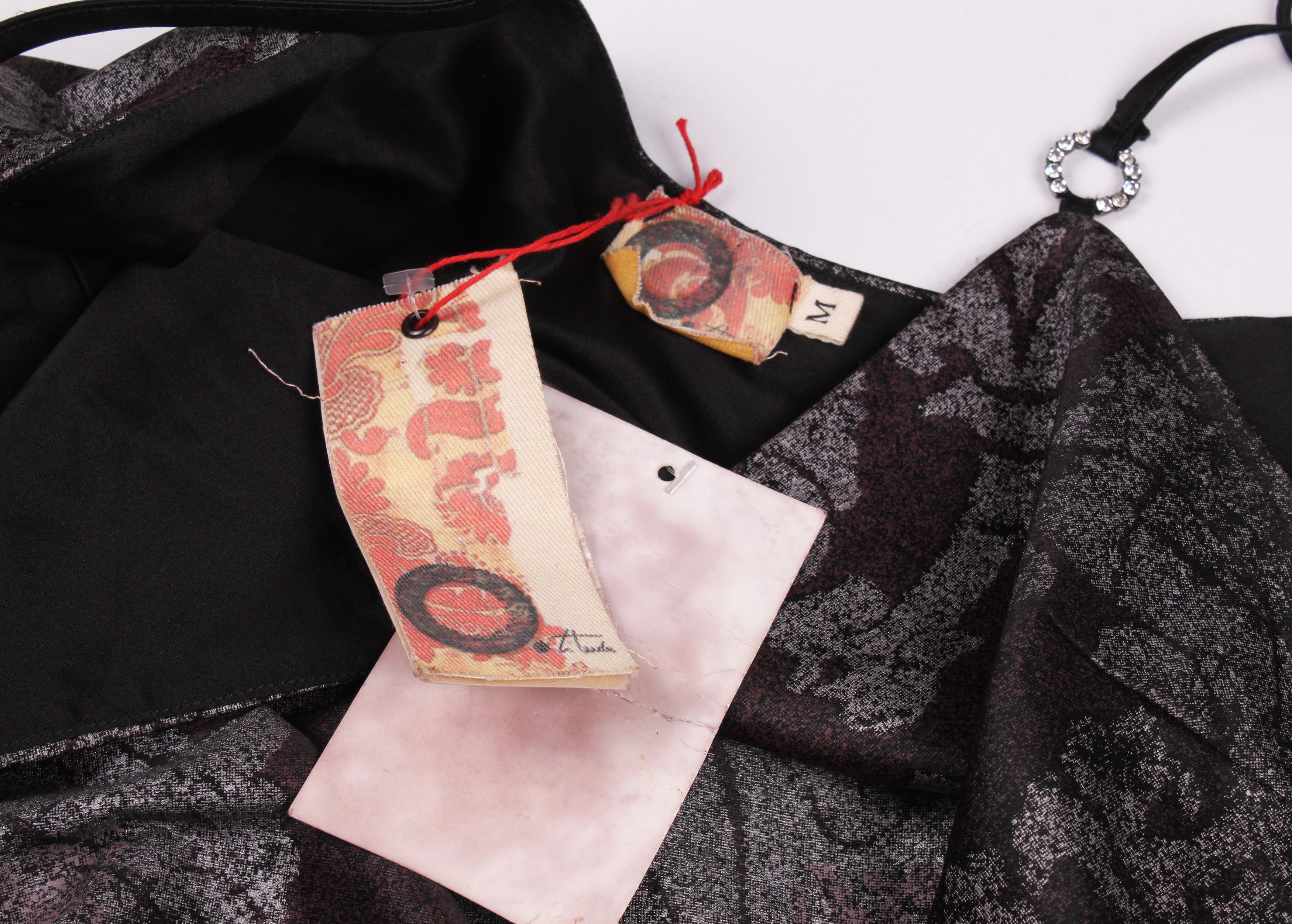 Vintage Vintage Otium Y2K Goth Grunge Printed Sexy Dress Size M / US 6-8 / IT 42-44 - 8 Thumbnail