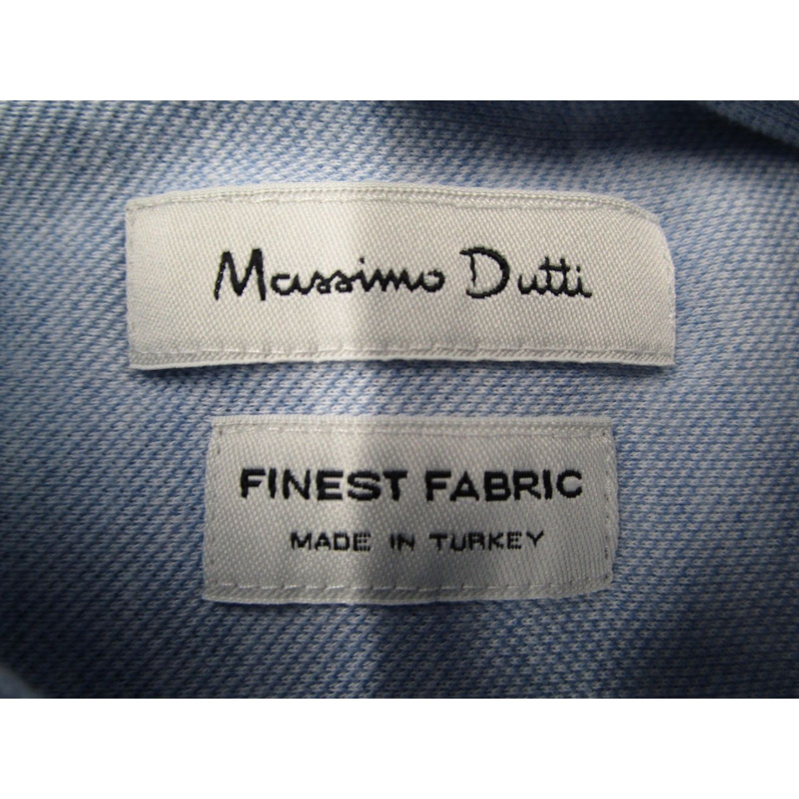 Massimo Dutti Massimo Dutti Shirt Mens M Blue 100% Cotton Button-Down Long Sleeve Casual Size US M / EU 48-50 / 2 - 2 Thumbnail