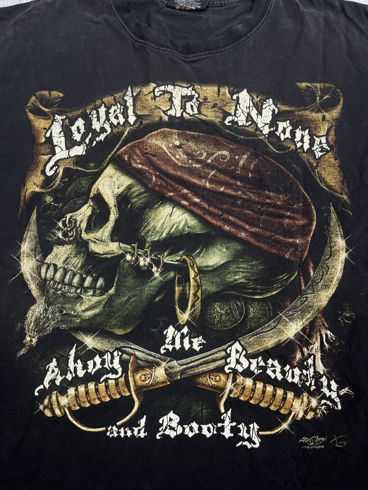 Band Tees Vintage 90s Loyal to None pirates big logo tank top size XXL Size US XXL / EU 58 / 5 - 6 Thumbnail