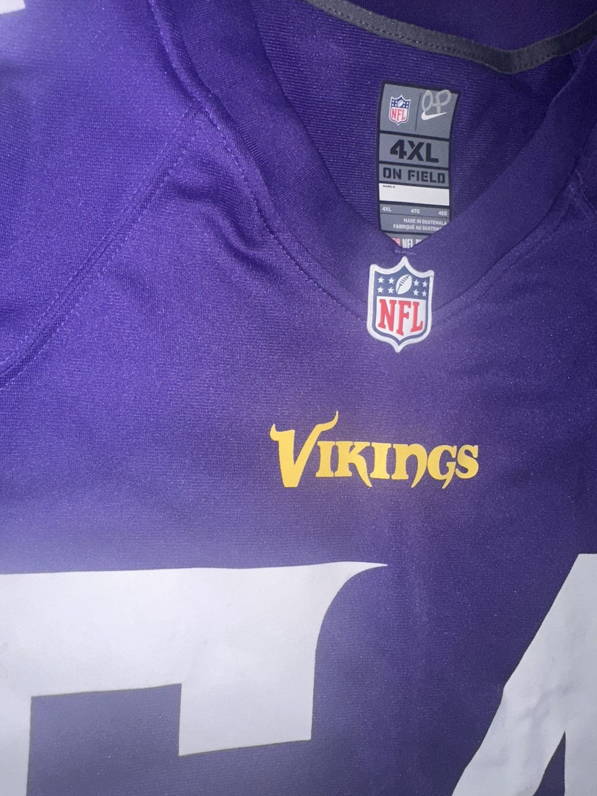 Nike Minnesota Vikings Eric Kendricks NFL Nike on field Jersey 4X Size US XXL / EU 58 / 5 - 4 Thumbnail
