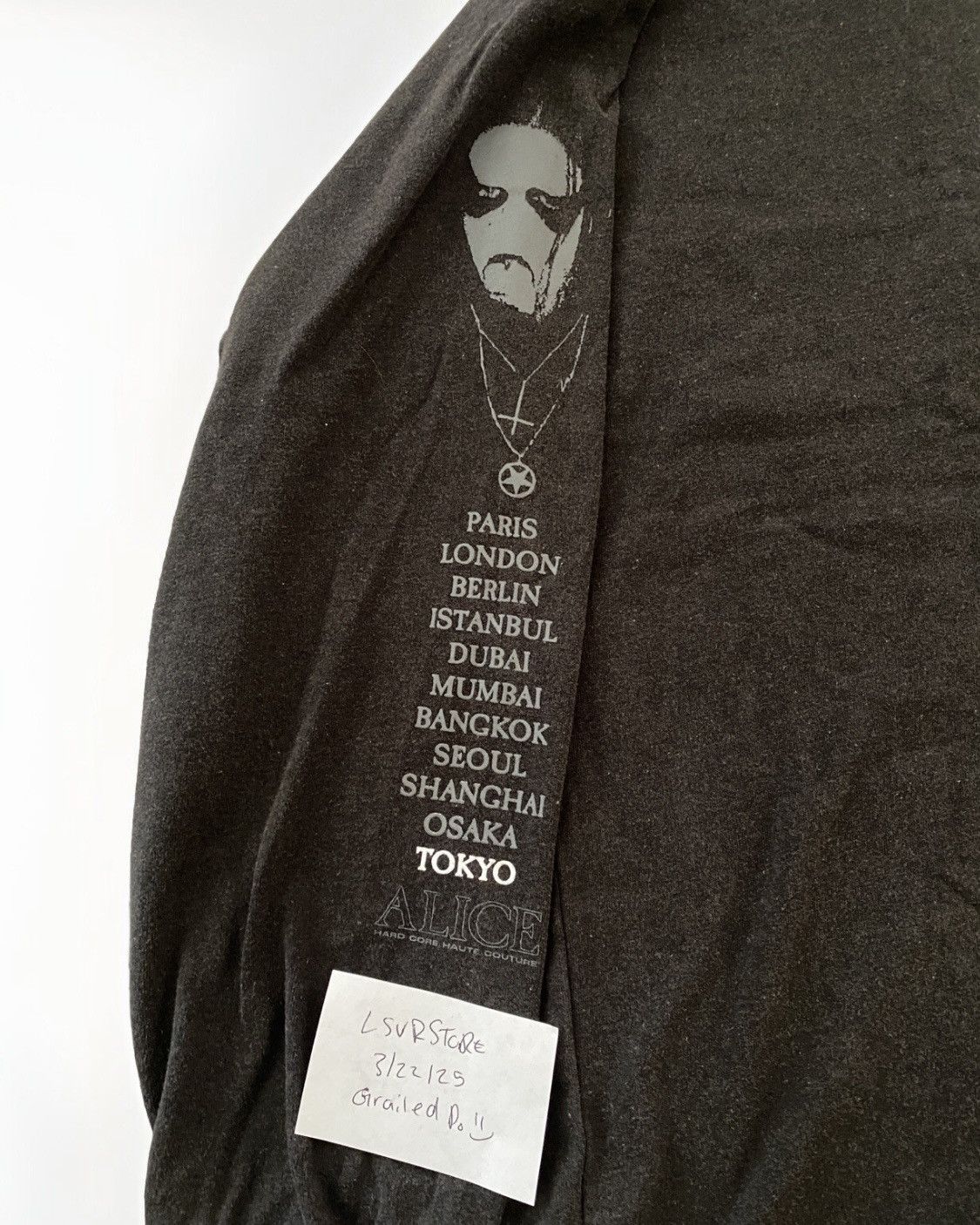 Alice Hollywood Alice Hollywood ALICIDE TOKYO Metal Long Sleeve Tee Large Size US L / EU 52-54 / 3 - 2 Thumbnail
