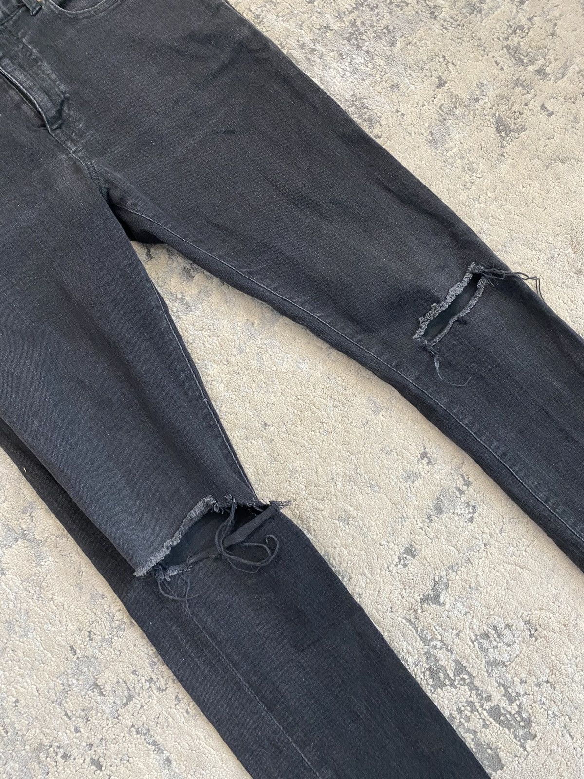 Saint Laurent Paris 2016 Knee Rip Denim Size US 30 / EU 46 - 3 Thumbnail