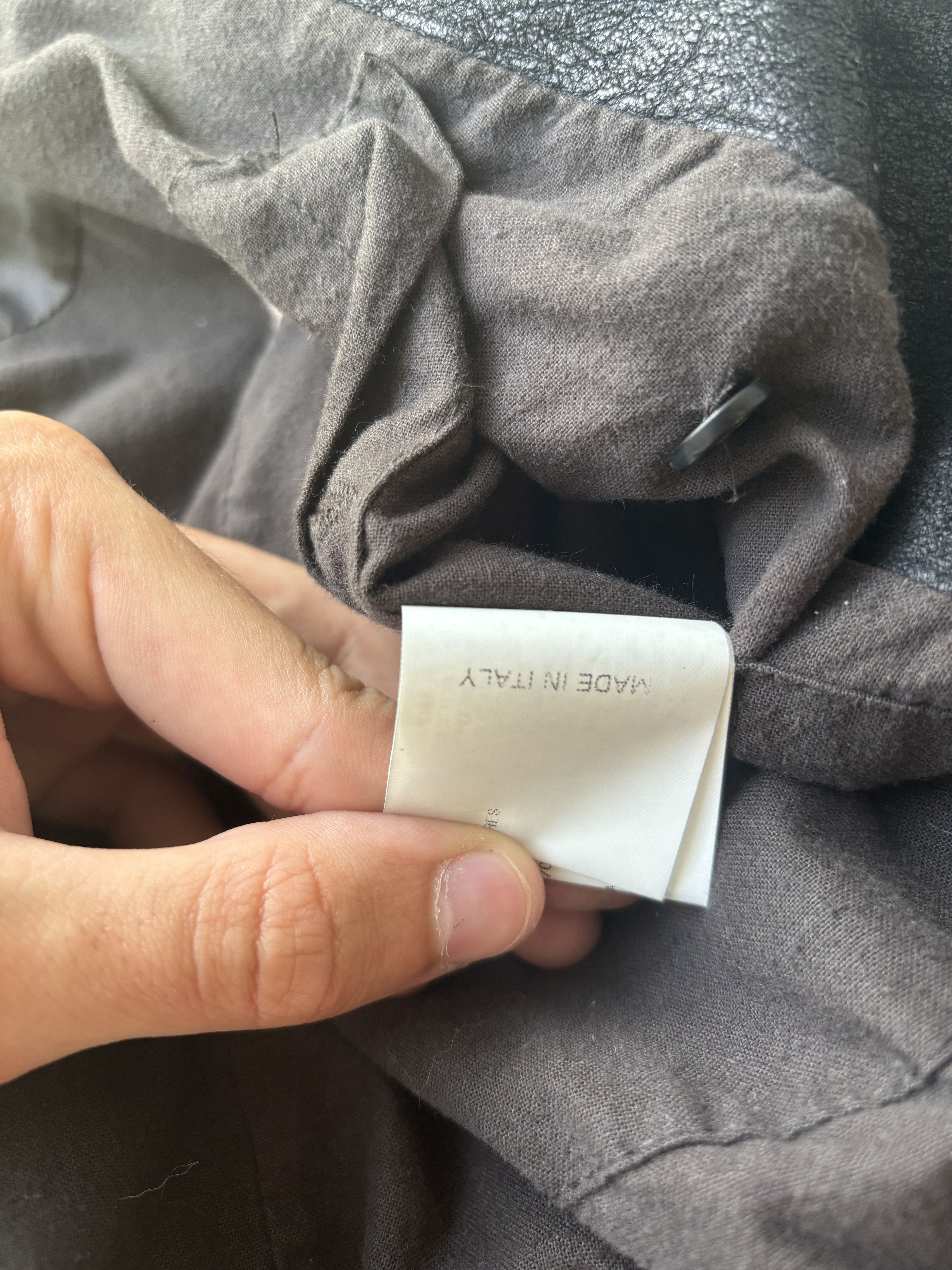 Rick Owens VESTE EN CUIR RICK OWENS Size S / US 4 / IT 40 - 7 Thumbnail