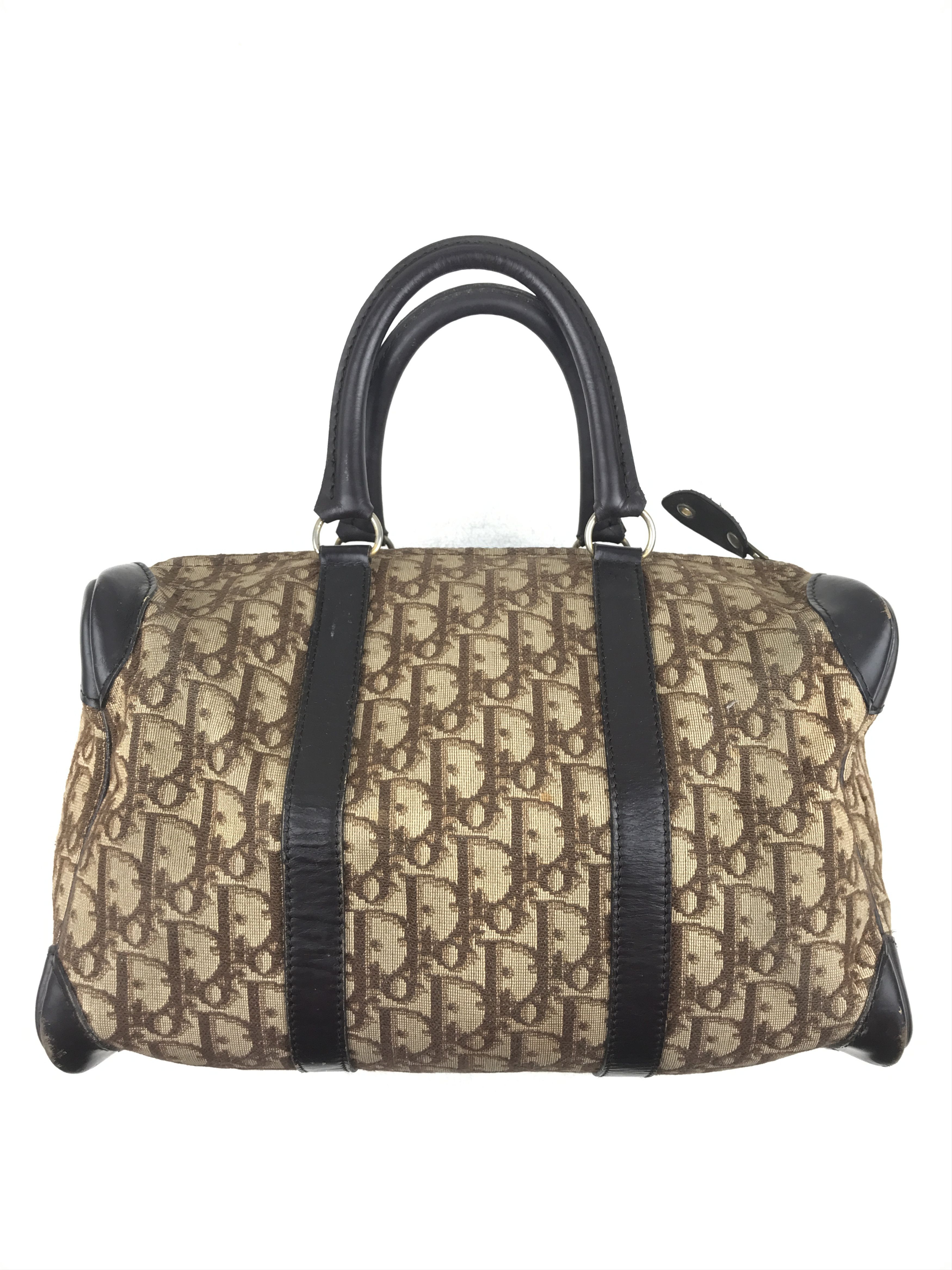 Christian Dior Monsieur × Dior × Vintage Christian Dior Trotter Handbag Boston bag Brown Vintage Size ONE SIZE - 2 Thumbnail