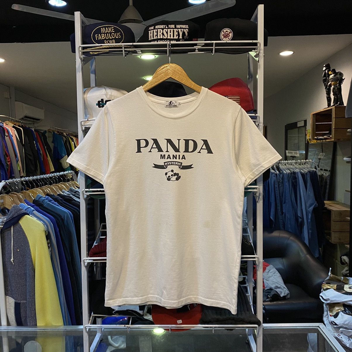 Hysteric Glamour Vintage Hysteric Glamour Panda Mania Ripoff Prada Tshirts  | Grailed