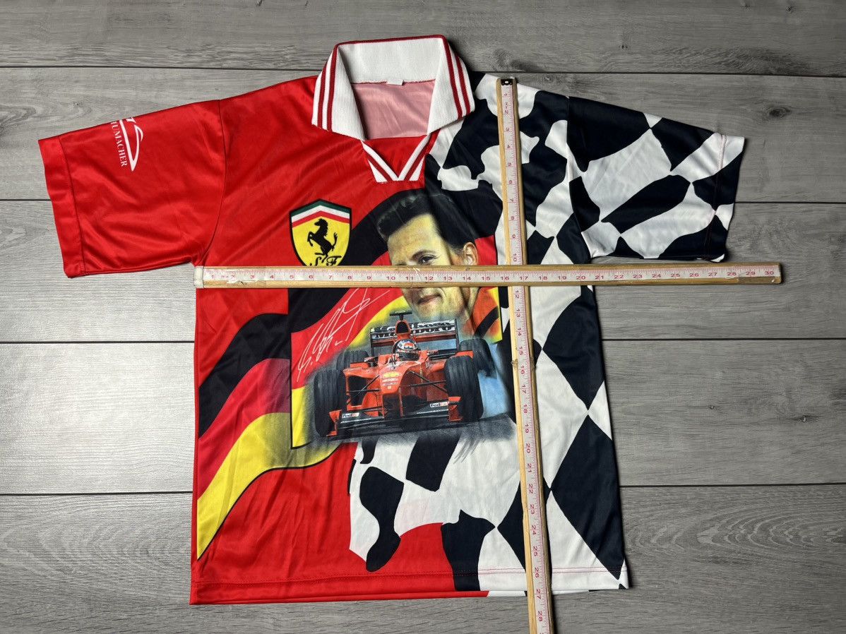Ferrari Vintage Ferrari Michael Schumacher jersey size XLarge Size US XL / EU 56 / 4 - 4 Thumbnail