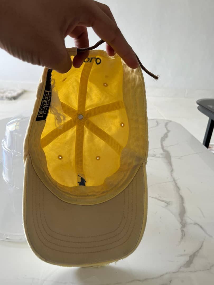 Polo Ralph Lauren VINTAGE POLO RALPH LAUREN SMALL PONY ADJUSTABLE LEATHER HAT Size ONE SIZE - 6 Thumbnail