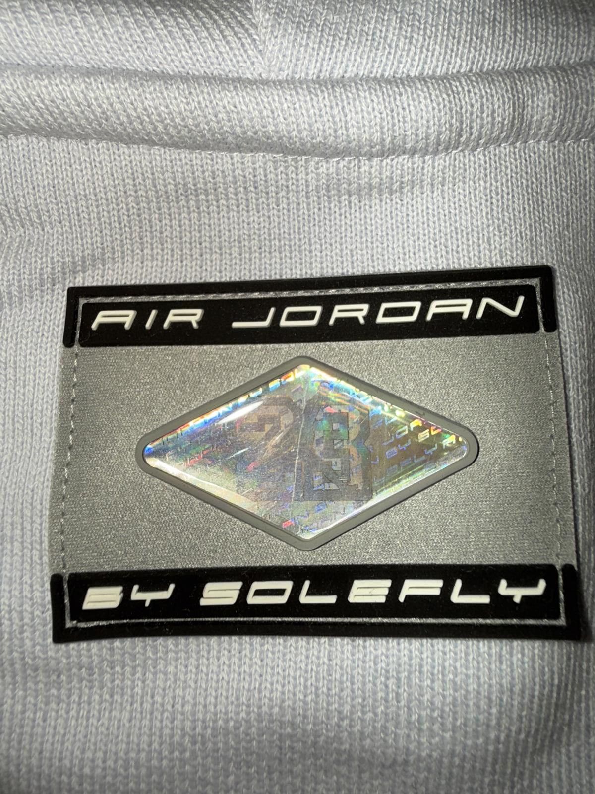 Nike Air Jordan Men’s Solefly Football Gey Hoodie Size US XXL / EU 58 / 5 - 10 Thumbnail