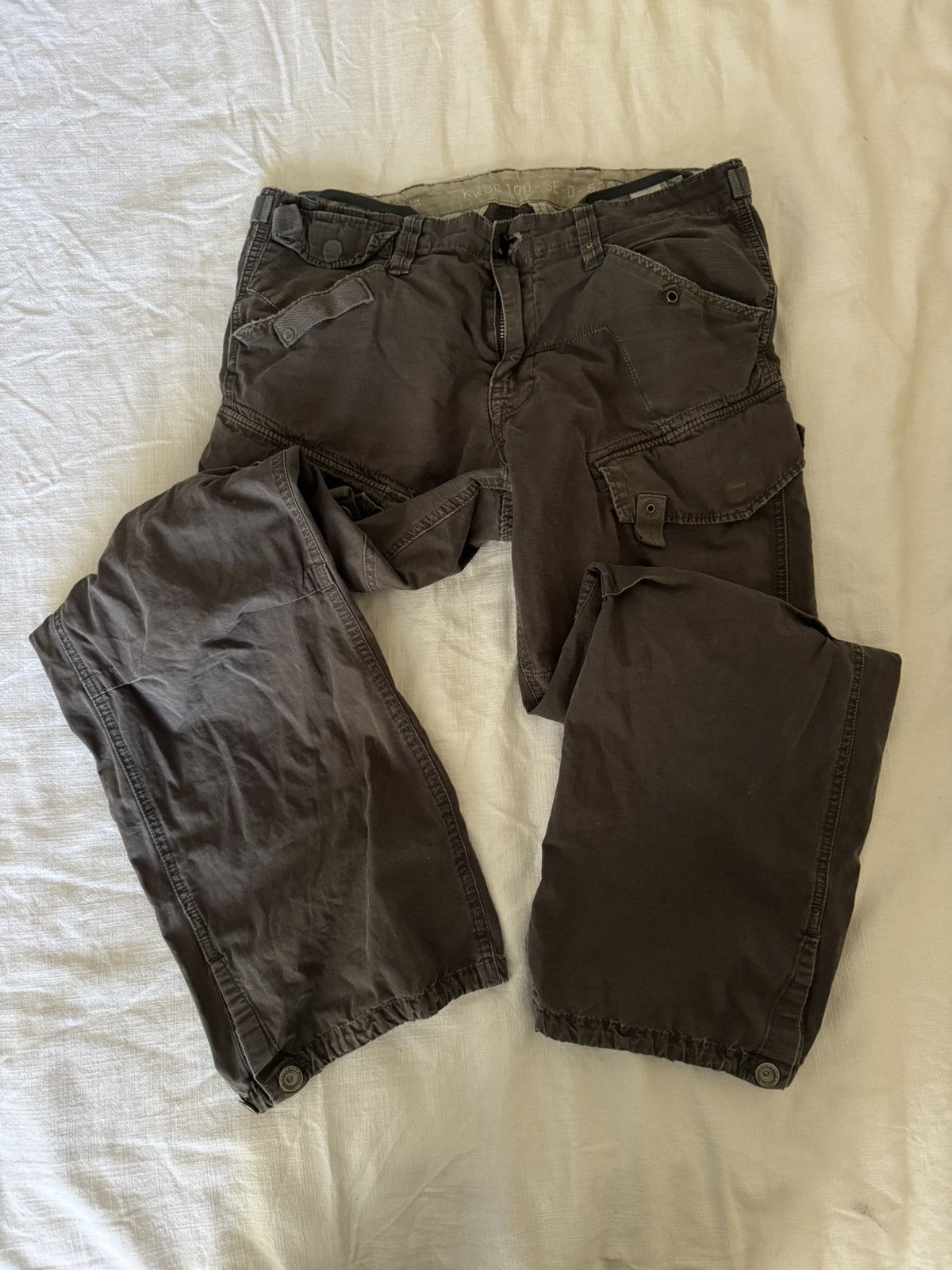 G-Star G Star Raw Wide Leg Cargo Pants Size US 36 / EU 52 - 1 Thumbnail