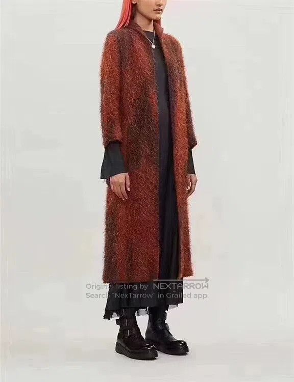 Song For The Mute SONG FOR THE MUTE Mahogany fur coat Size XS / US 0-2 / IT 36-38 - 1 Thumbnail