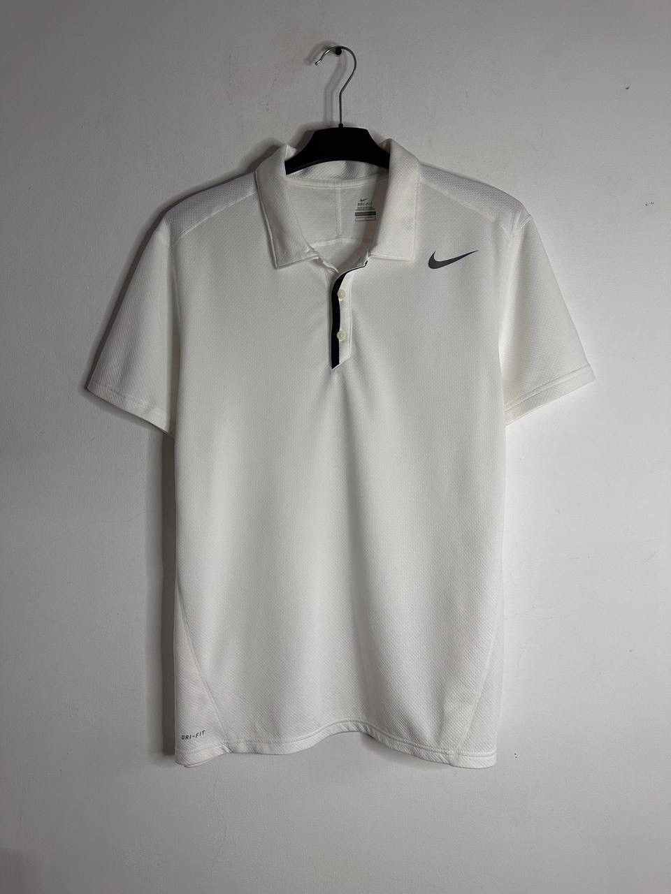 Nike Nike Court Dri-Fit White Performance Polo Shirt Tennis RF Size US L / EU 52-54 / 3 - 1 Thumbnail