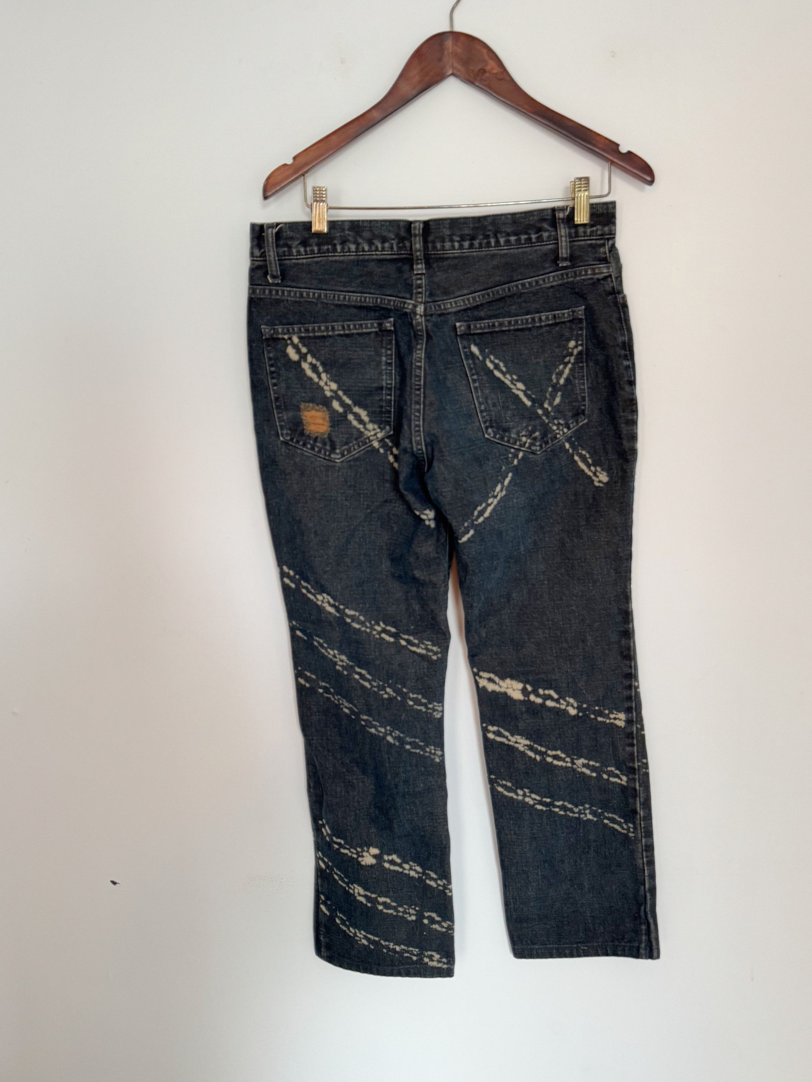 Japanese Brand Vintage Japanese Designer denim, similar to Issey Miyake Size US 30 / EU 46 - 2 Thumbnail