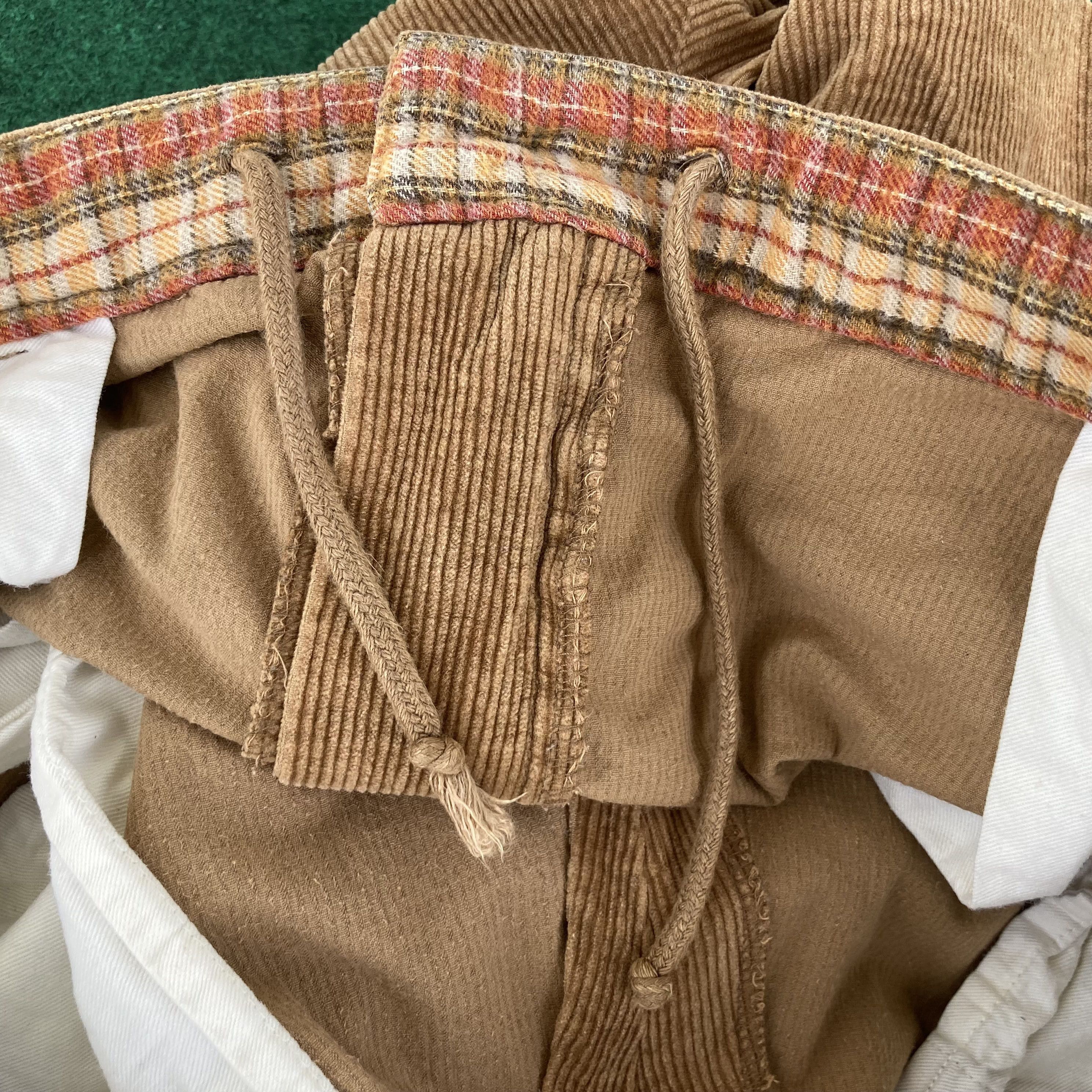 Beauty Beast × Japanese Brand × Mademoiselle Non Non Vtg Papas Golf Papas Pant Trouser Baggy Corduroy Jeans Size US 36 / EU 52 - 7 Thumbnail