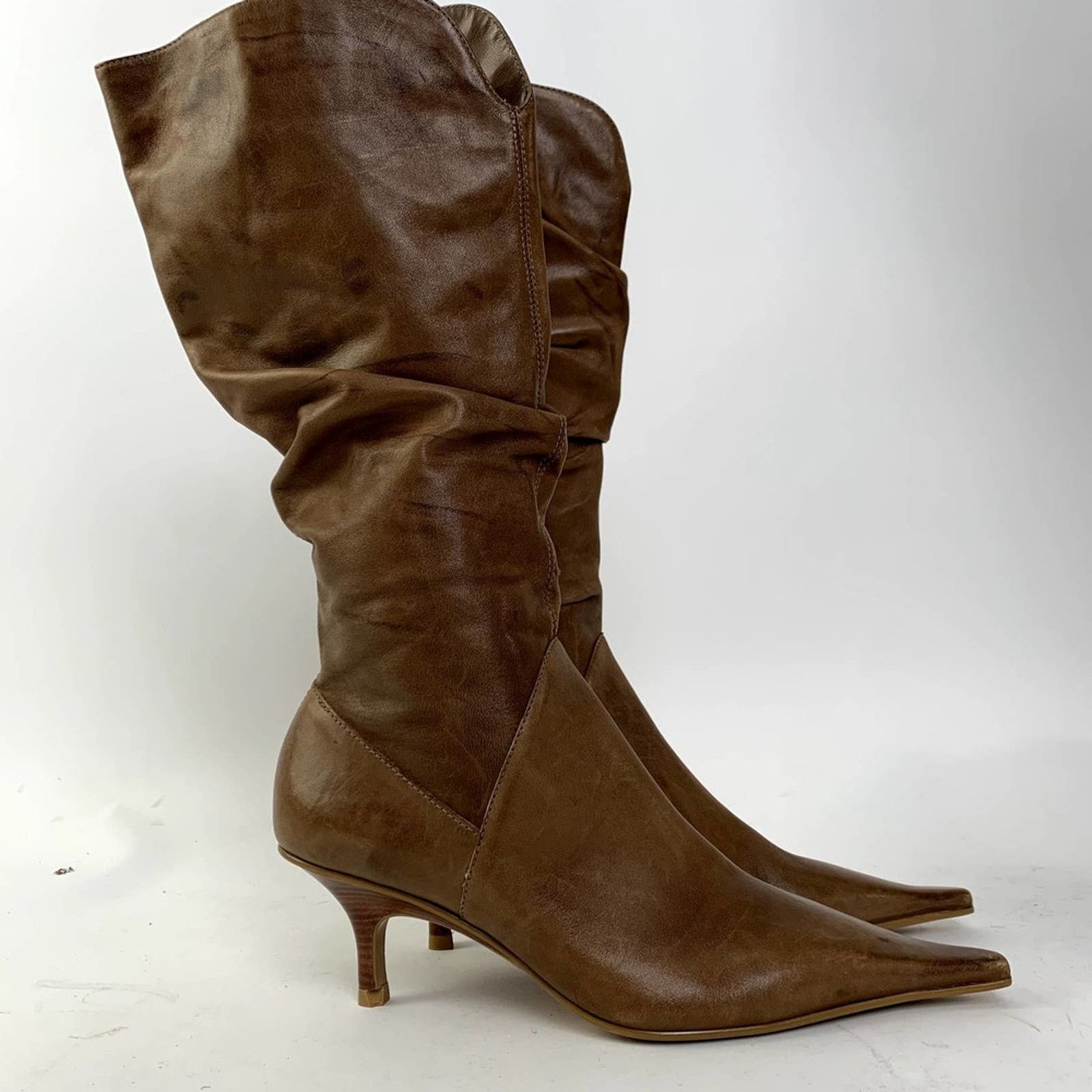 Designer NWOT Diba Point Toe Mid Calf Heel Boots - 7 Size US 7 / IT 37 - 5 Thumbnail