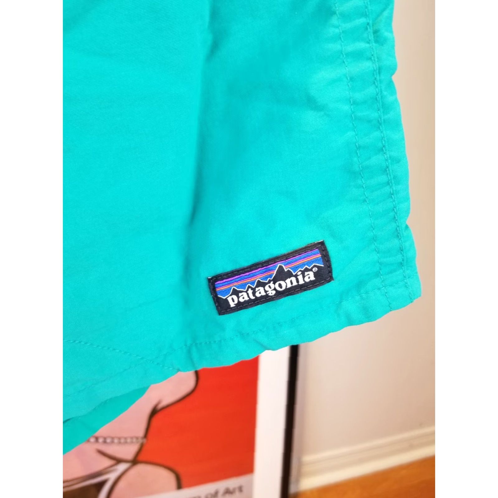 Patagonia VINTAGE Patagonia GREEN BAGGIES SHORTS SZ MEN'S SMALL Mens Shorts Classic Bermuda Lined Canvas Green Baggy Style ShortS Size US 29 - 2 Thumbnail