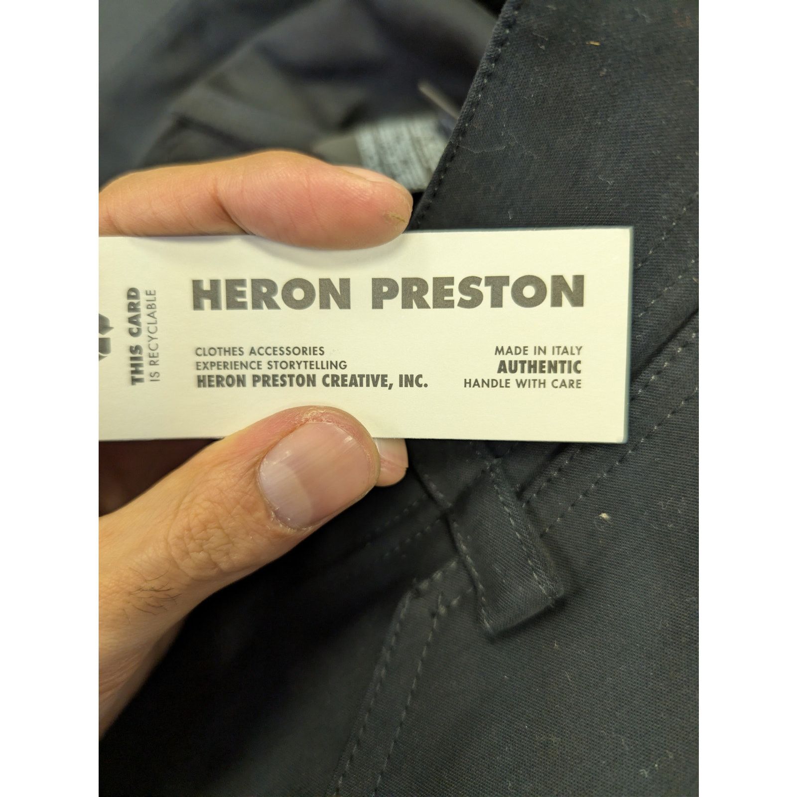 Heron Preston o1rshd1 HP Cargo Pants in Black Size US 32 / EU 48 - 19 Thumbnail