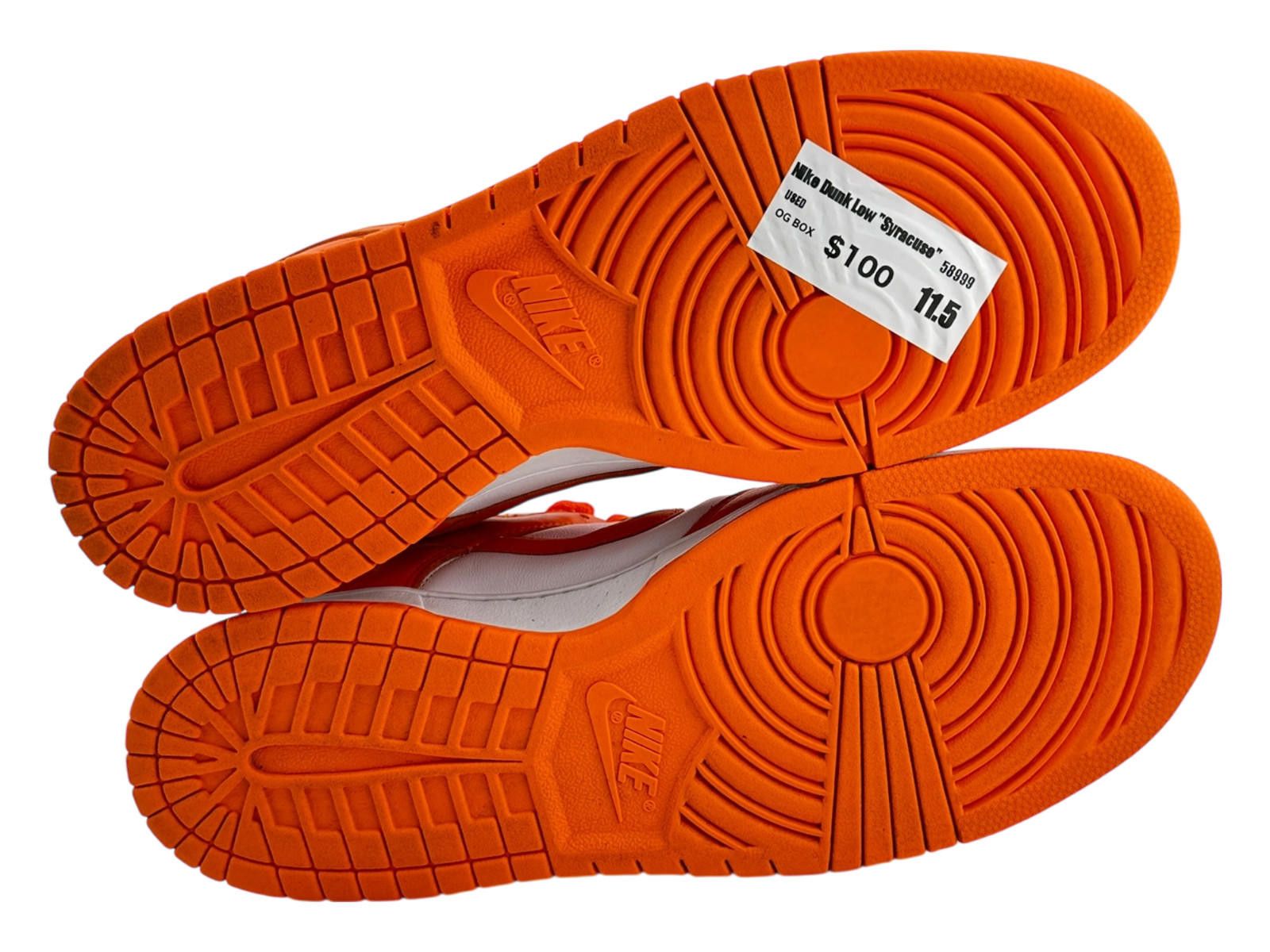 Nike Nike Dunk Low Syracuse 11.5 Used OG Box Size US 11.5 / EU 44-45 - 5 Thumbnail