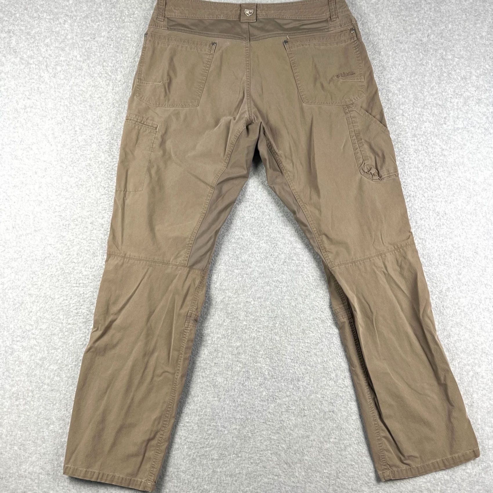 Vintage KUHL Radikl Pants Mens 36x32 Beige Hiking Stretch Outdoors Trail Camping Size US 36 / EU 52 - 2 Thumbnail