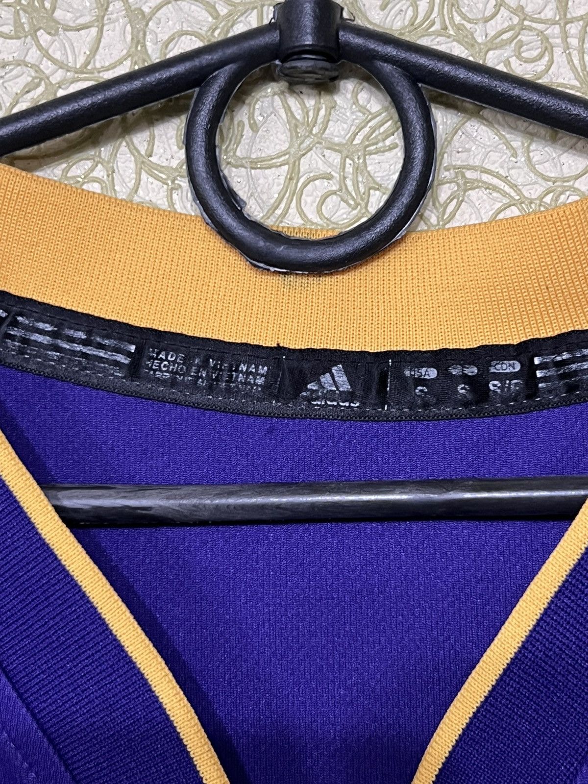 Adidas × NBA Adidas Lakers Los Angeles NBA BRYANT Purple jersey #24 S Size US S / EU 44-46 / 1 - 3 Thumbnail