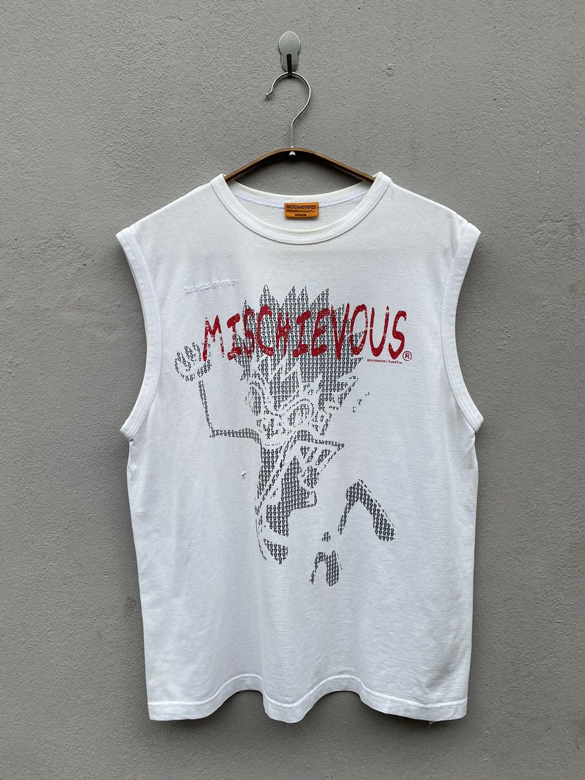 If Six Was Nine × Japanese Brand × Seditionaries Mischievous Skunk Punk by Emi Nakayama Seditionaries Tanktop Size US M / EU 48-50 / 2 - 1 Thumbnail