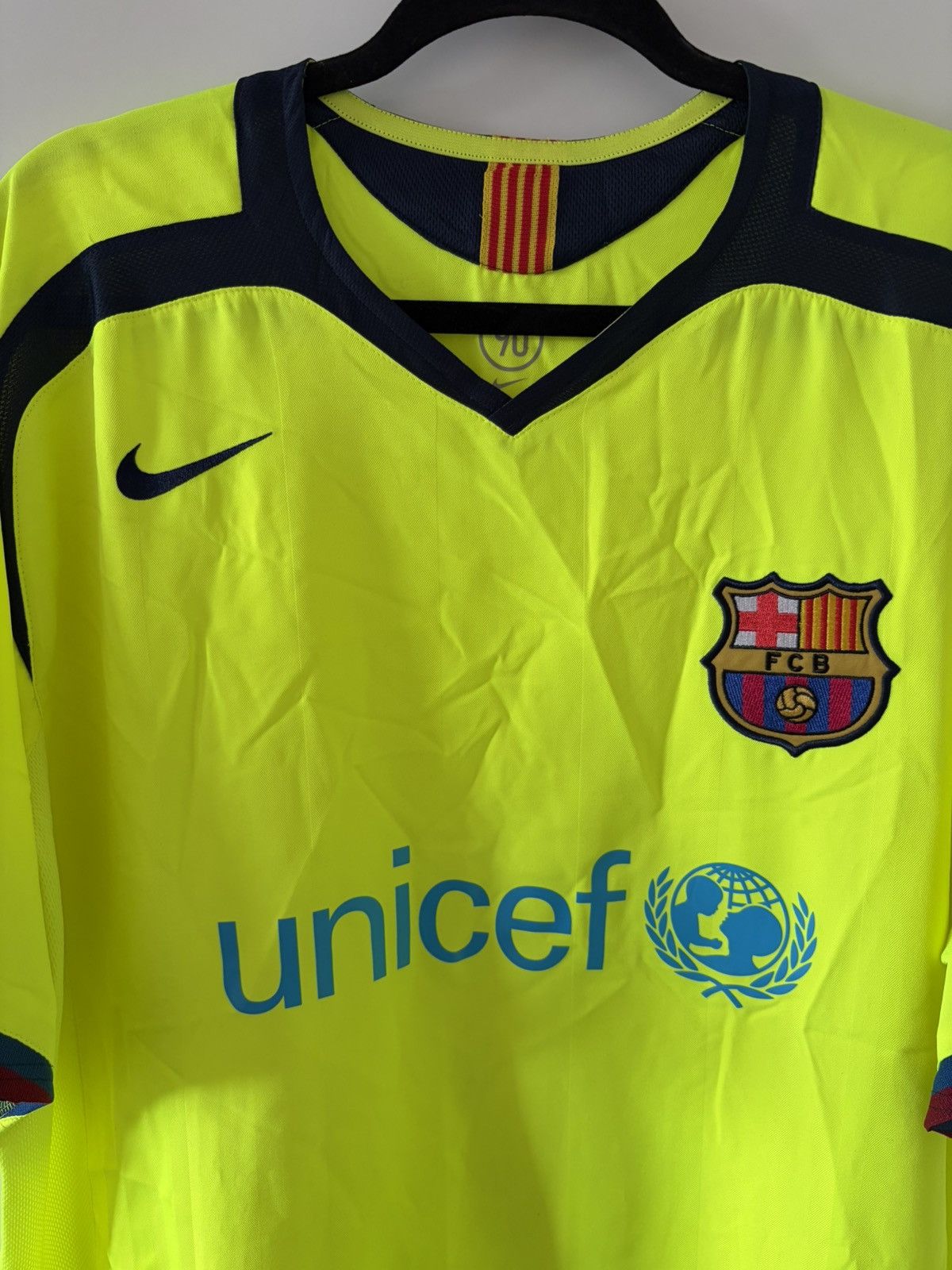 Barcelona nike 2006/2007 trzecia Vintage — zdjęcie 2