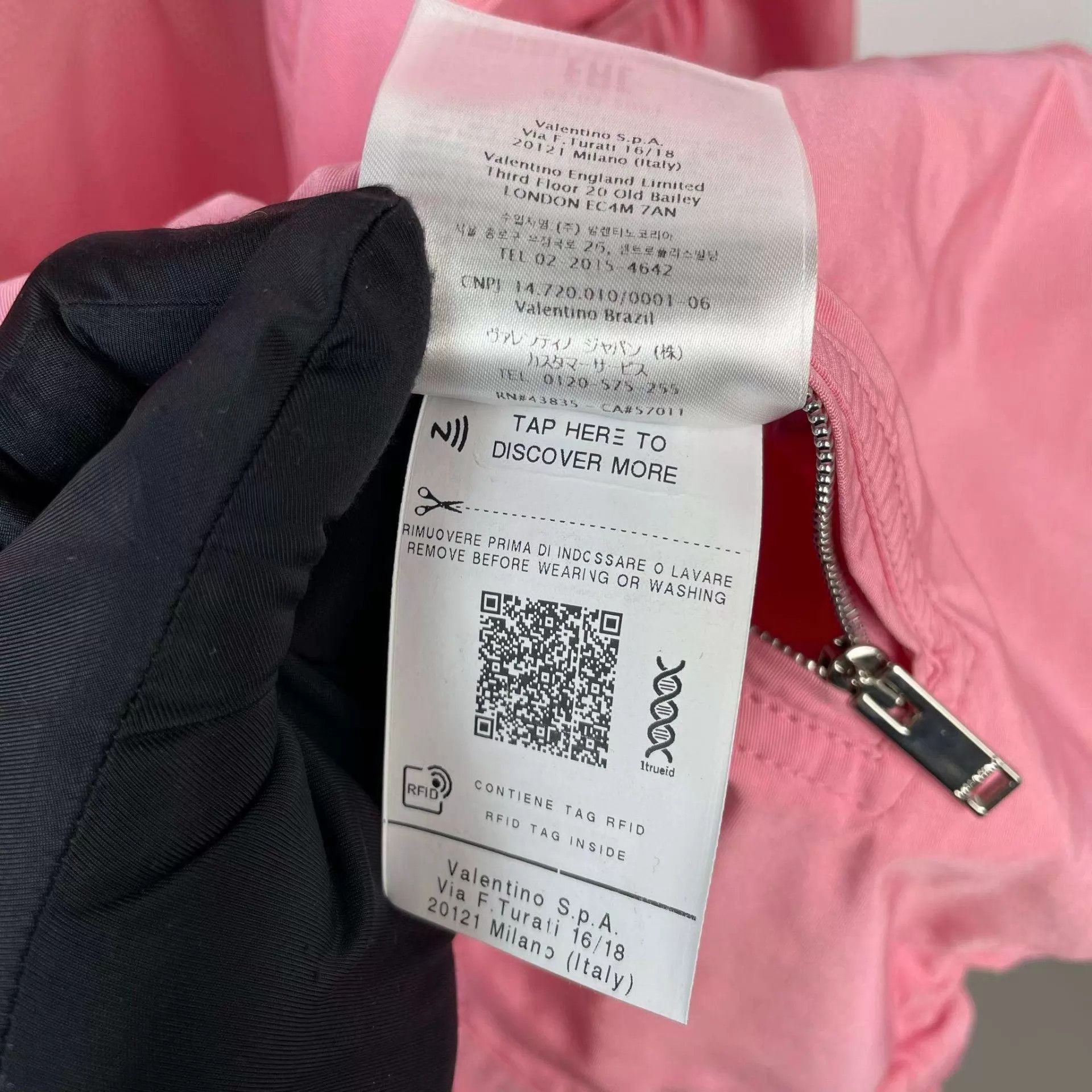 Valentino Valentino Women's Cotton Jacket 36 Pink Size XS / US 0-2 / IT 36-38 - 9 Thumbnail